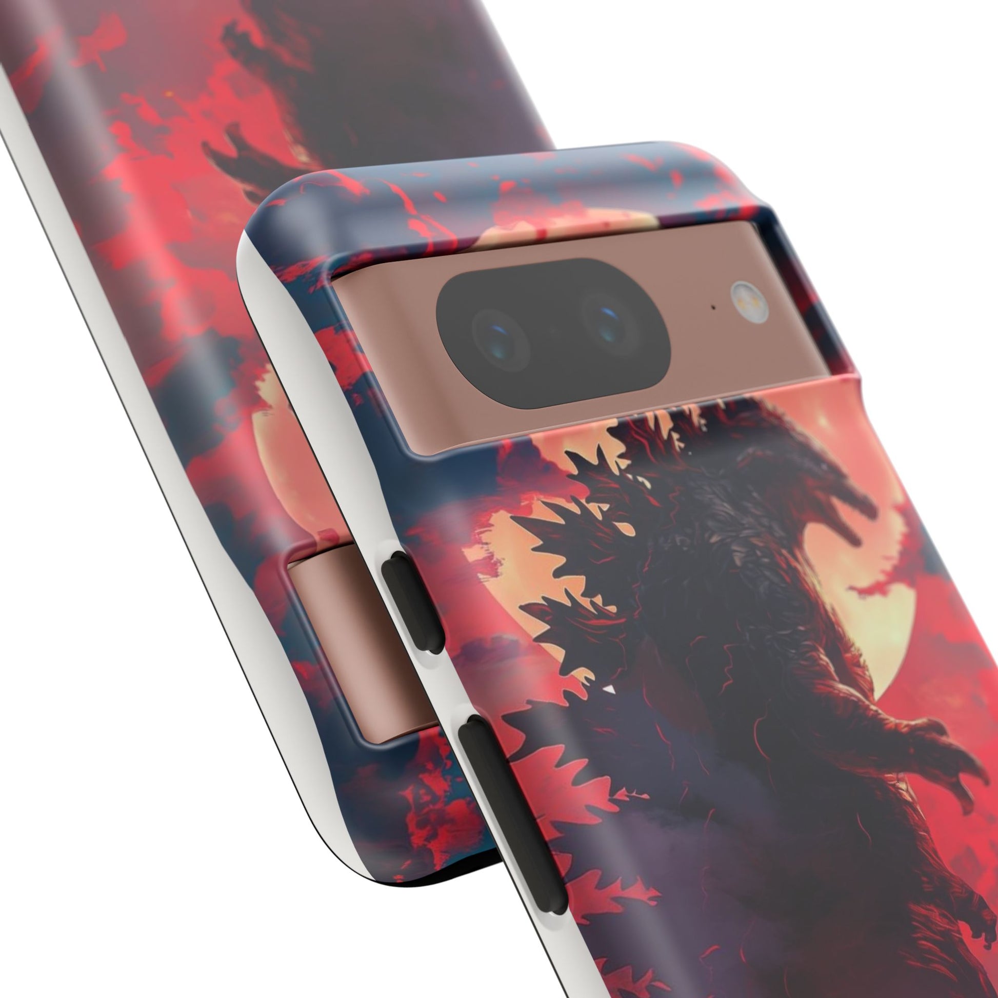 King of Monsters Godzilla Tough Phone Cases for iPhones, Samsung, and Pixel