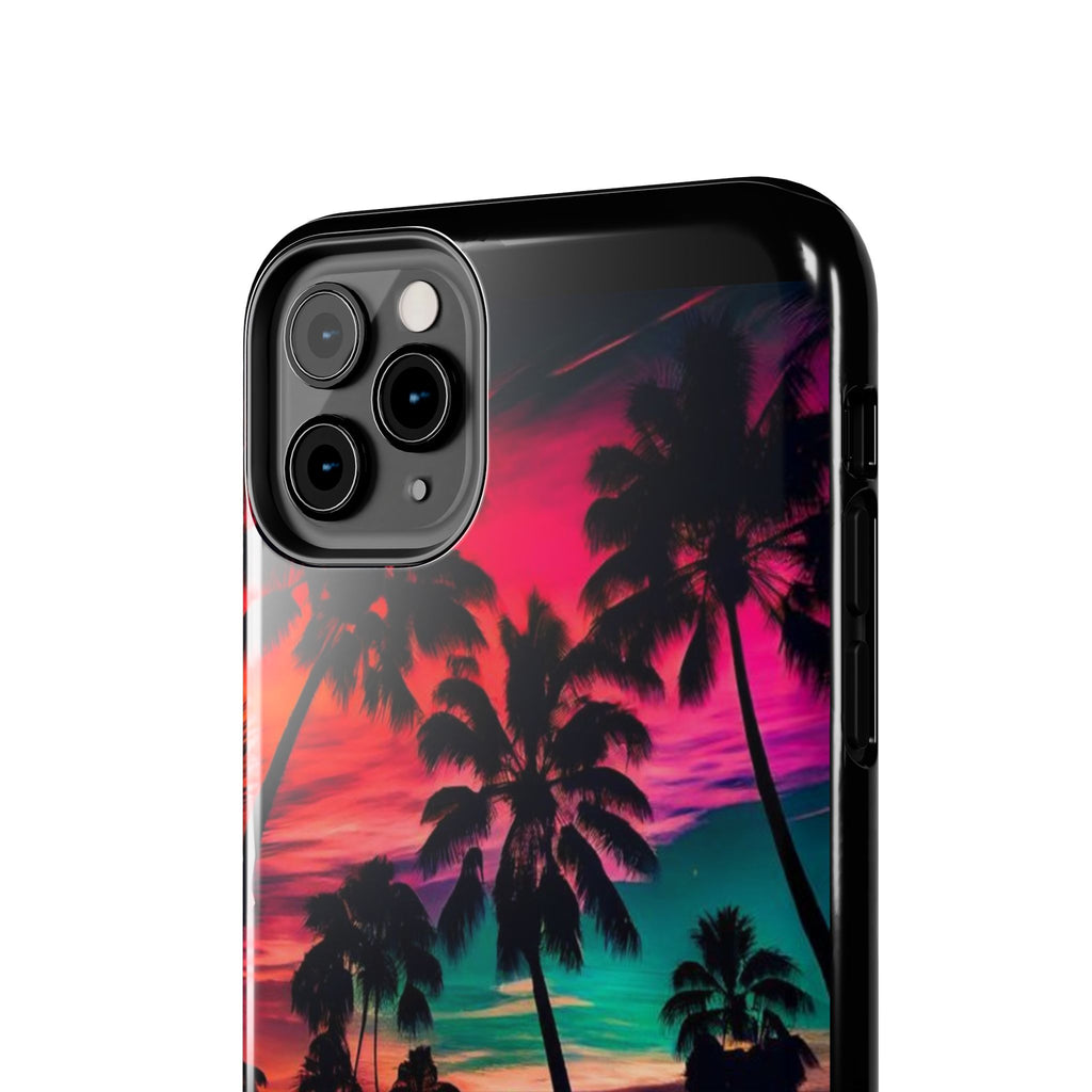 Beautiful Beach Sunset Landscape Phone Case for iPhone & Samsung Galaxy Phones