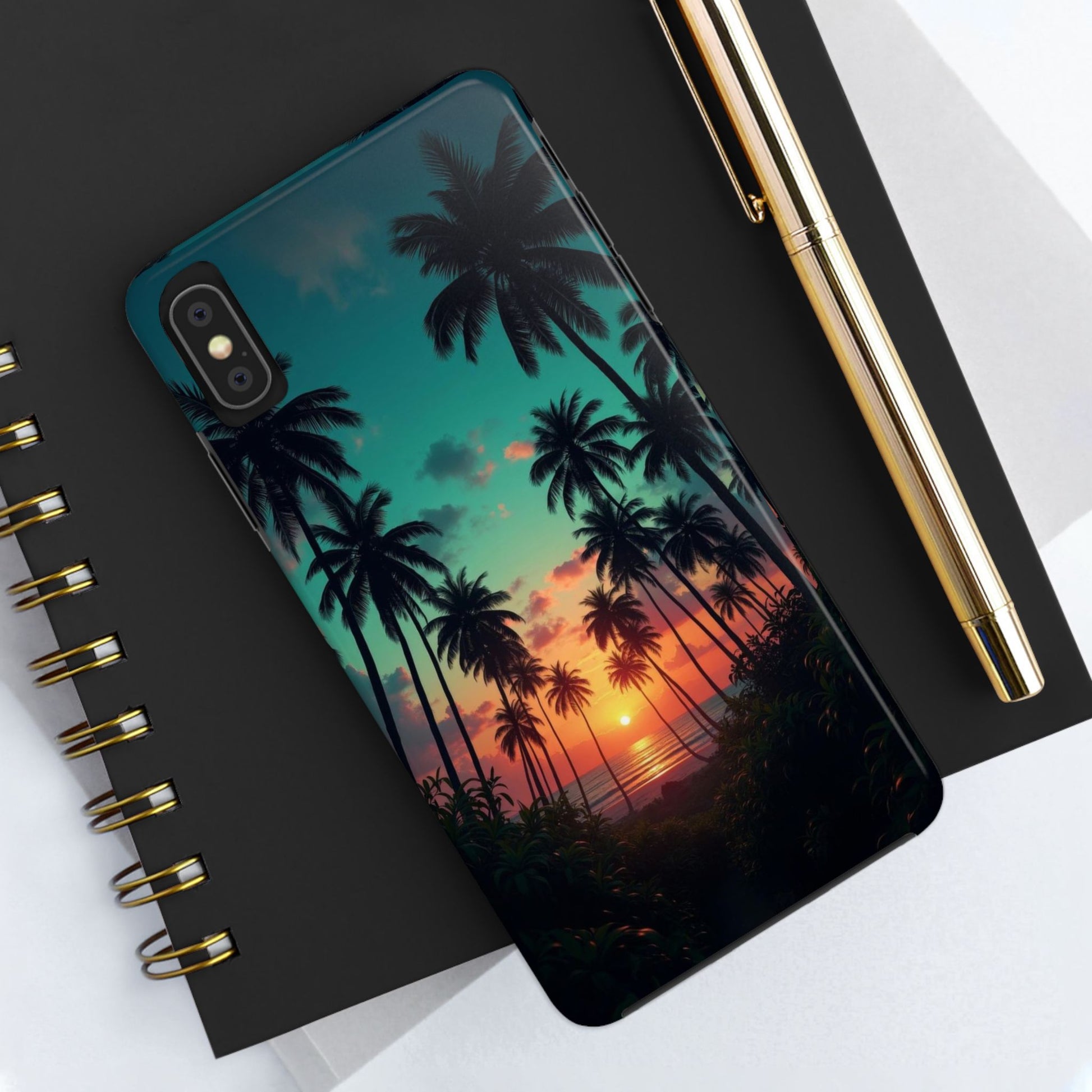 Beach Oasis Themed Tough Phone Cases for Iphones & Samsung Phones