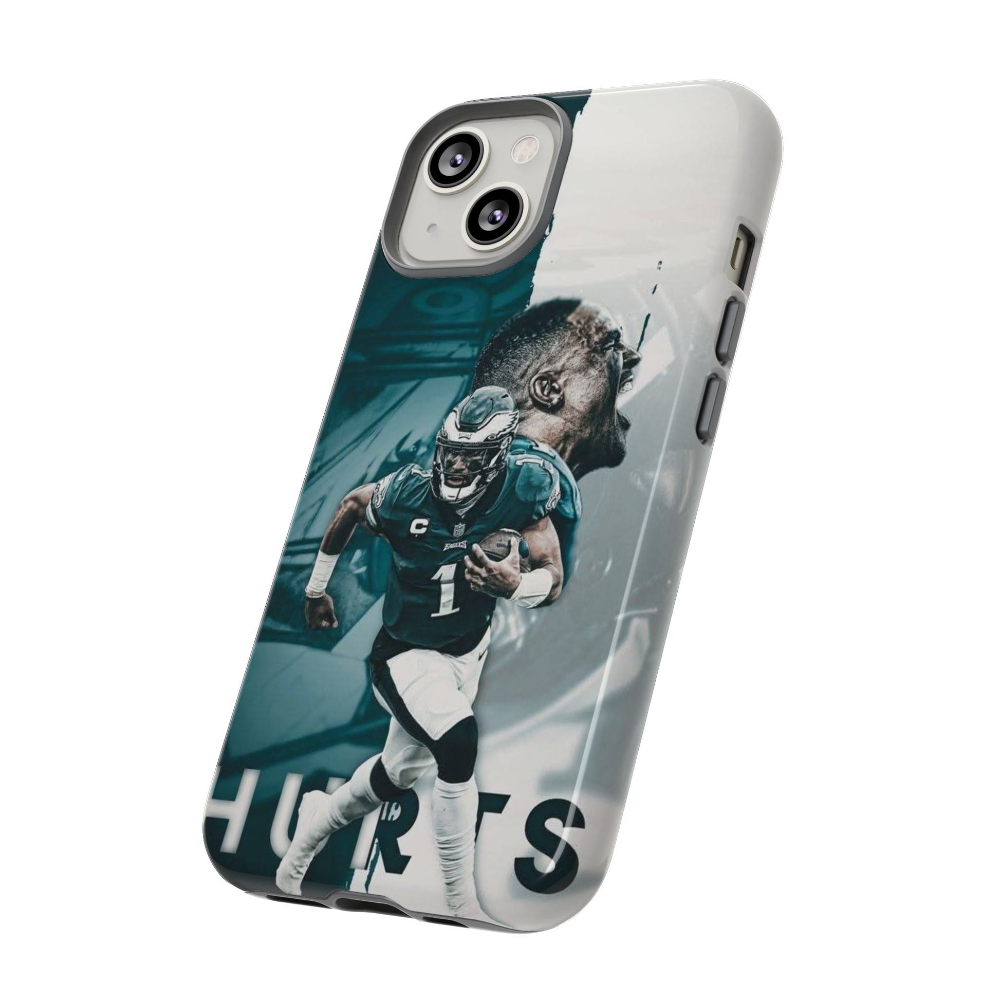 Jalen Hurts Eagles Football Tough Cases for iPhones, Samsung, and Pixel