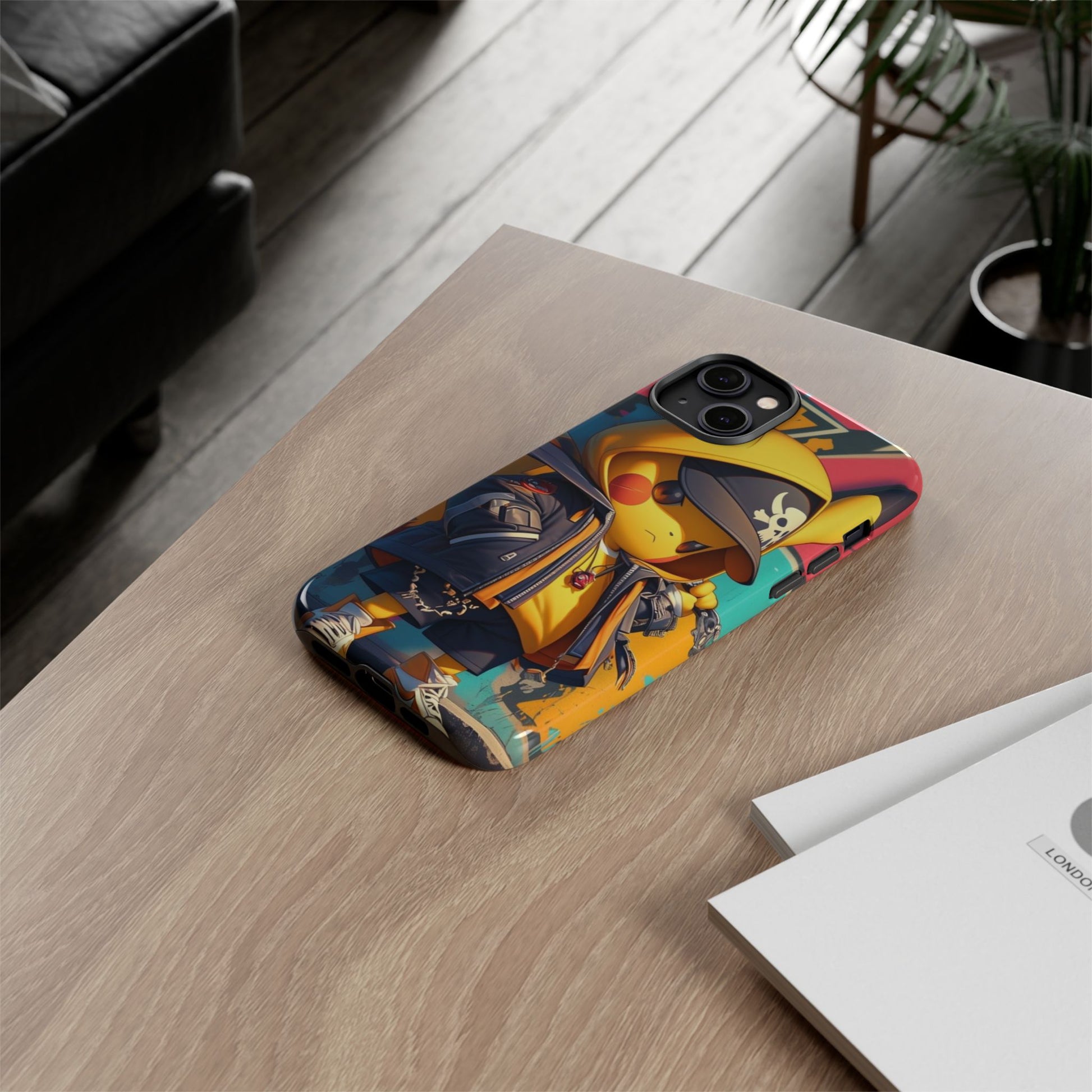 Cute Poke Bear Phone Case, Tough Cases for iPhones, Samsung, and Pixel
