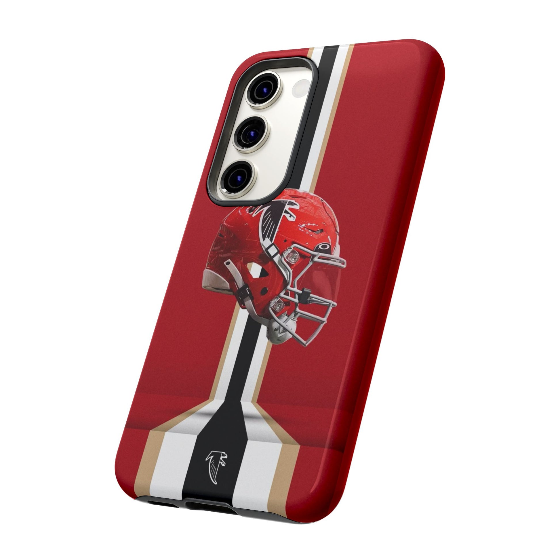 Atlanta Falcons Football Helmet Logo Tough Cases for iPhones, Samsung, and Pixel