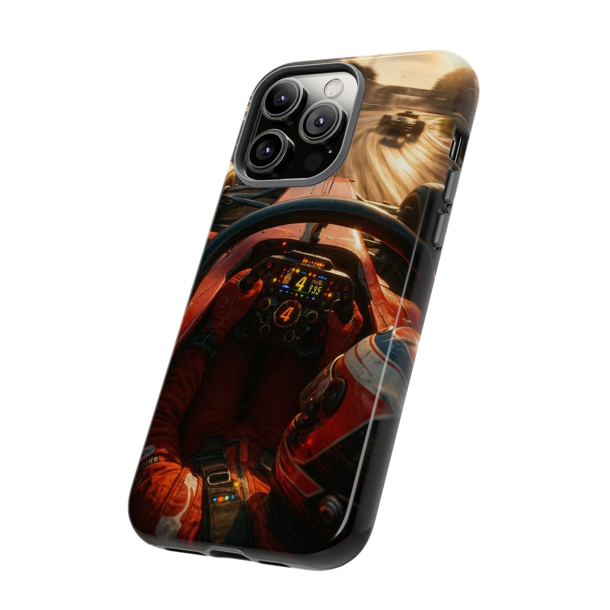 Formula 1 Cockpit Phone Case, Tough Cases for iPhones, Samsung, and Pixel