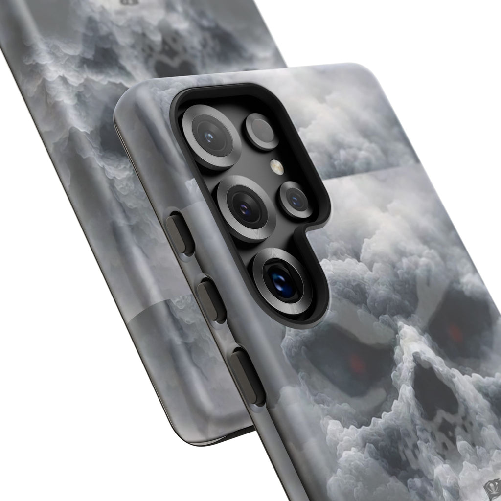 Skull Pirate Ship Football Buccaneers Tough Cases for iPhones, Samsung, and Pixel