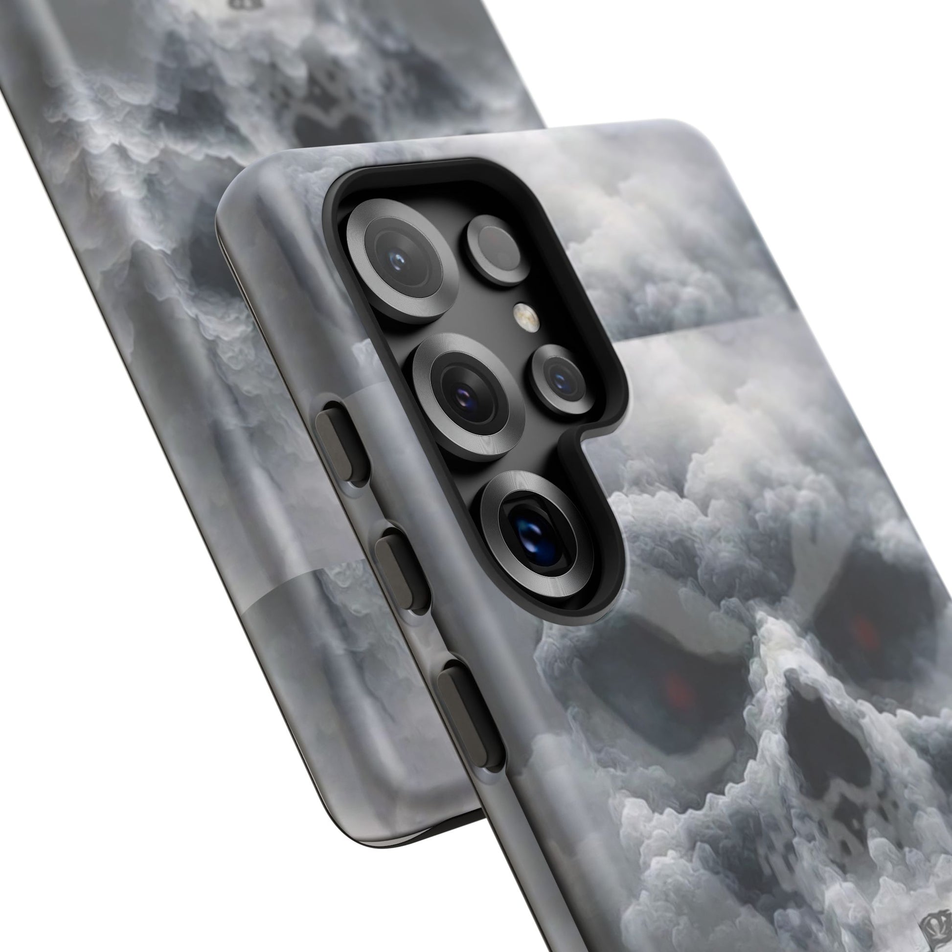Skull Pirate Ship Football Buccaneers Tough Cases for iPhones, Samsung, and Pixel
