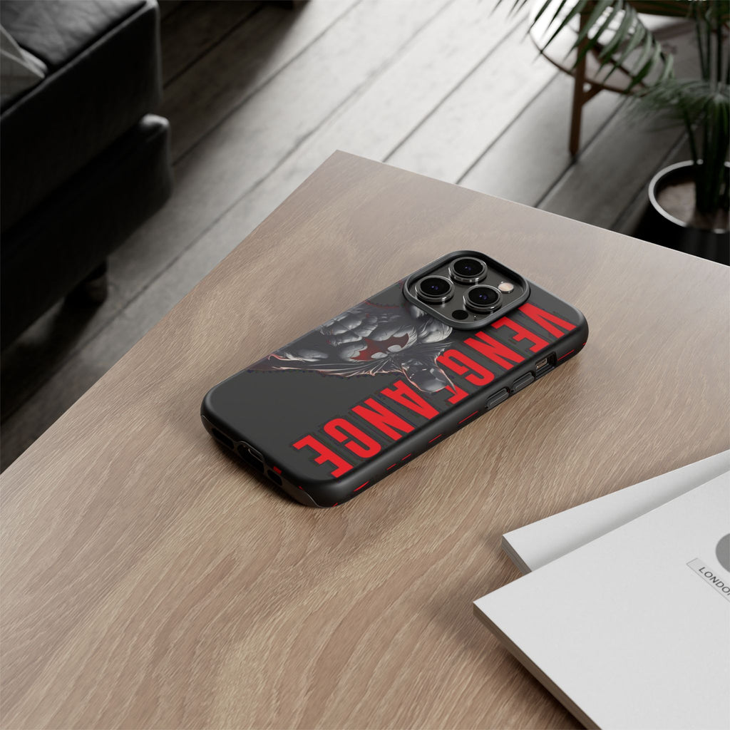 DC Comics Batman Vengence Tough Cases for iPhones, Samsung, and Pixel