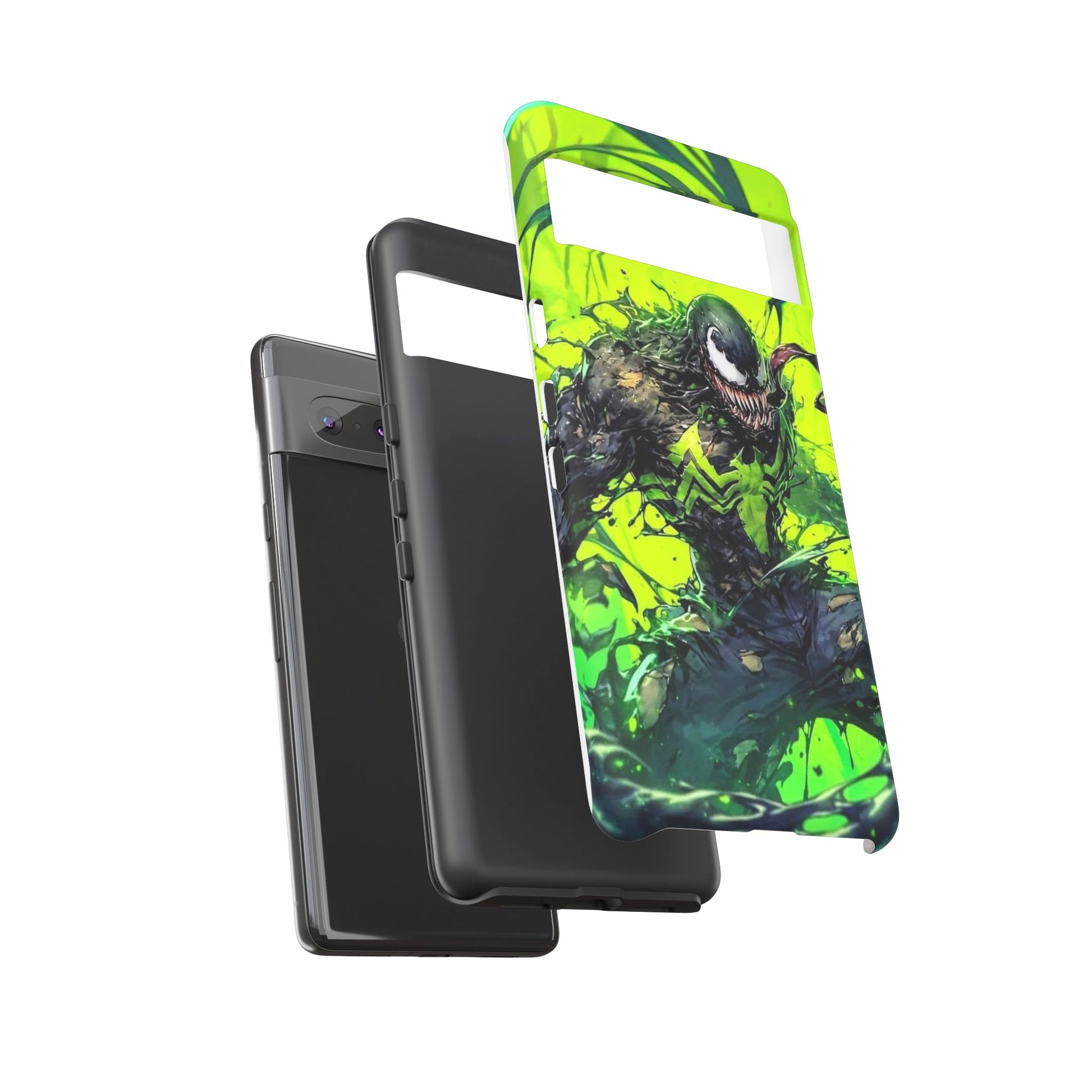 Evil Venom Phone Case, Tough Cases, Marvel Comics Phone for iPhones, Samsung, and Pixel