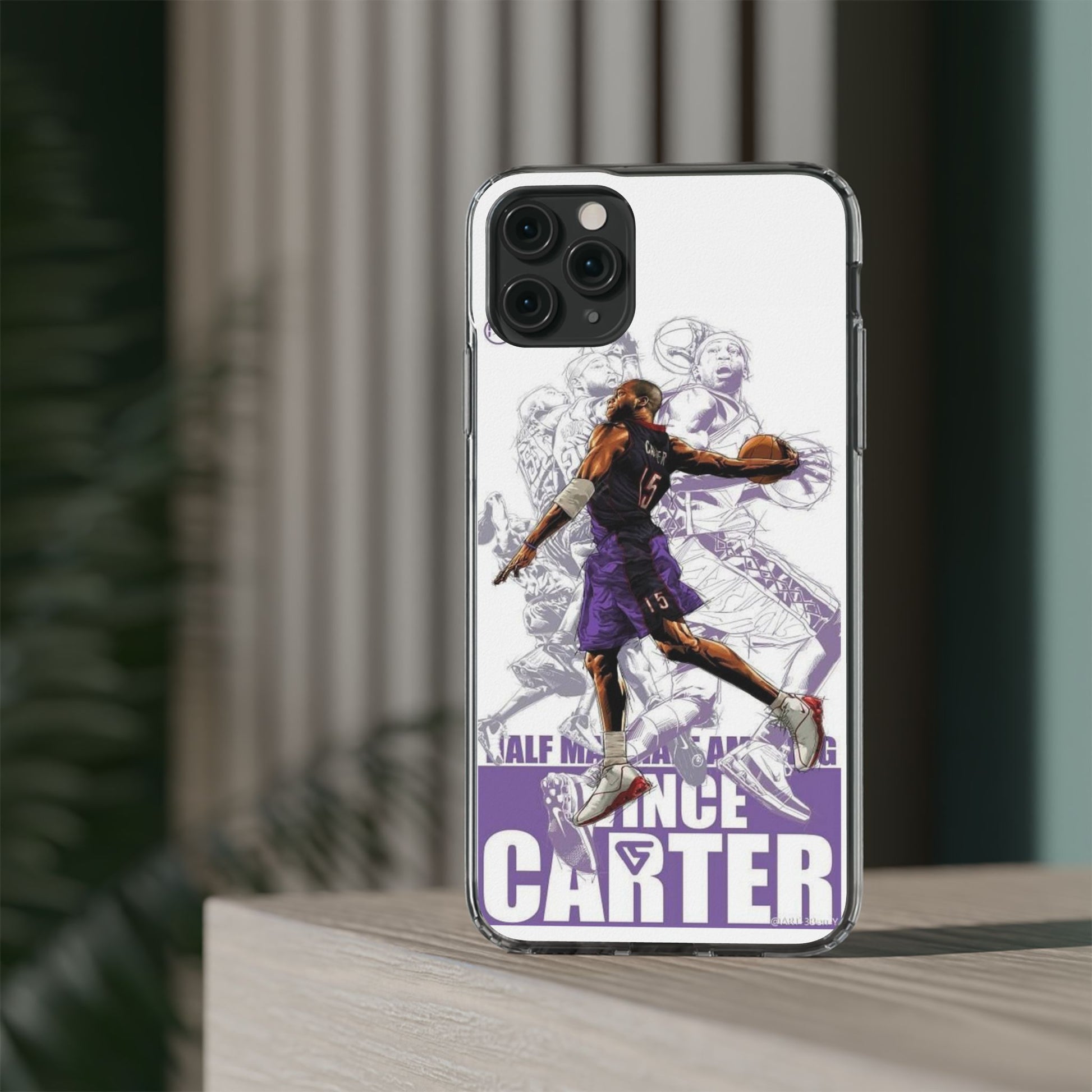 Slam Dunk Champ Vince Carter Protective Iphone and Samsung case