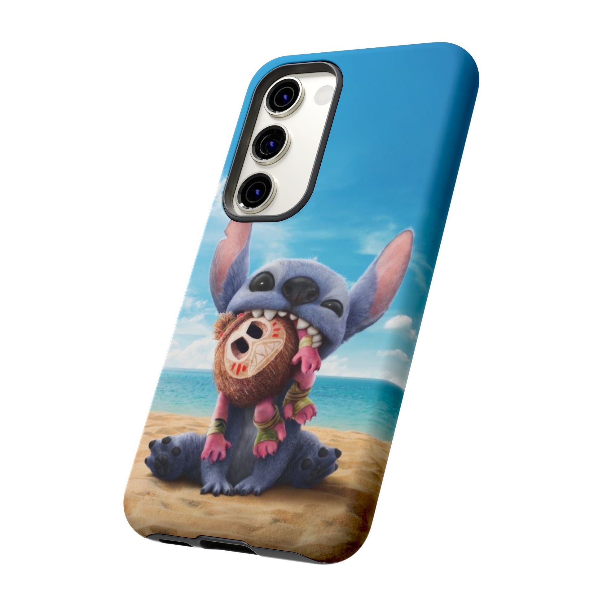 Stitch Beach Sunset Landscape Phone Case for iPhone, Samsung Galaxy, & Pixel Phones