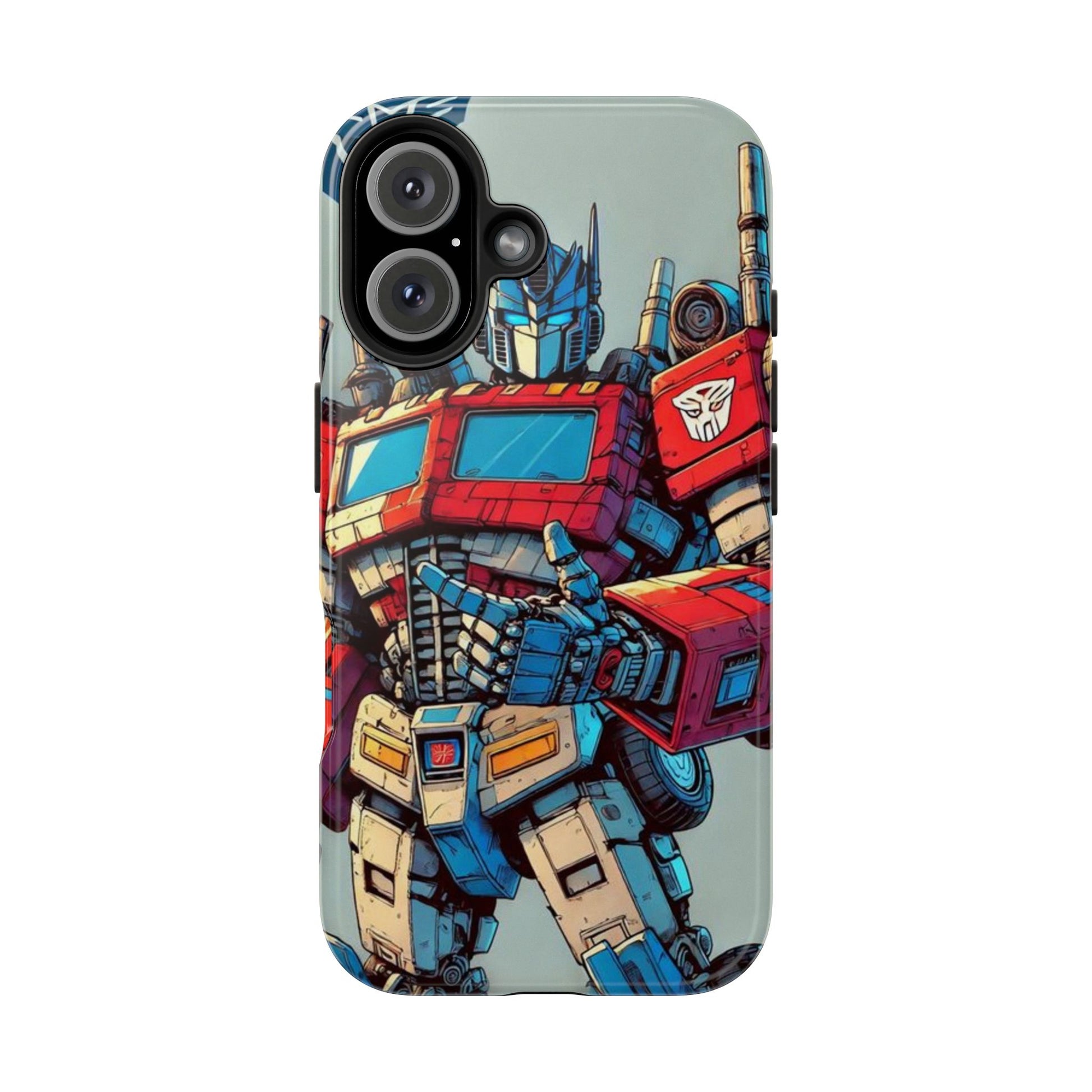Transformer Optimus Theme Phone Cases for Iphones & Samsung Phones