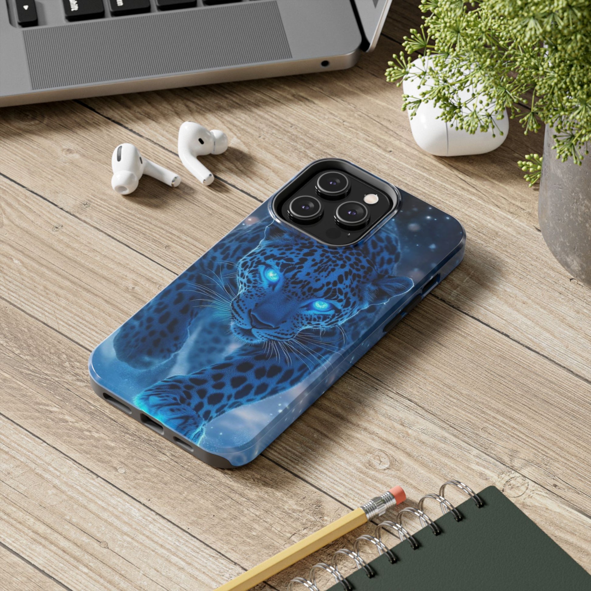 Snow Leopard Theme Phone Cases for iPhones & Samsung Phones