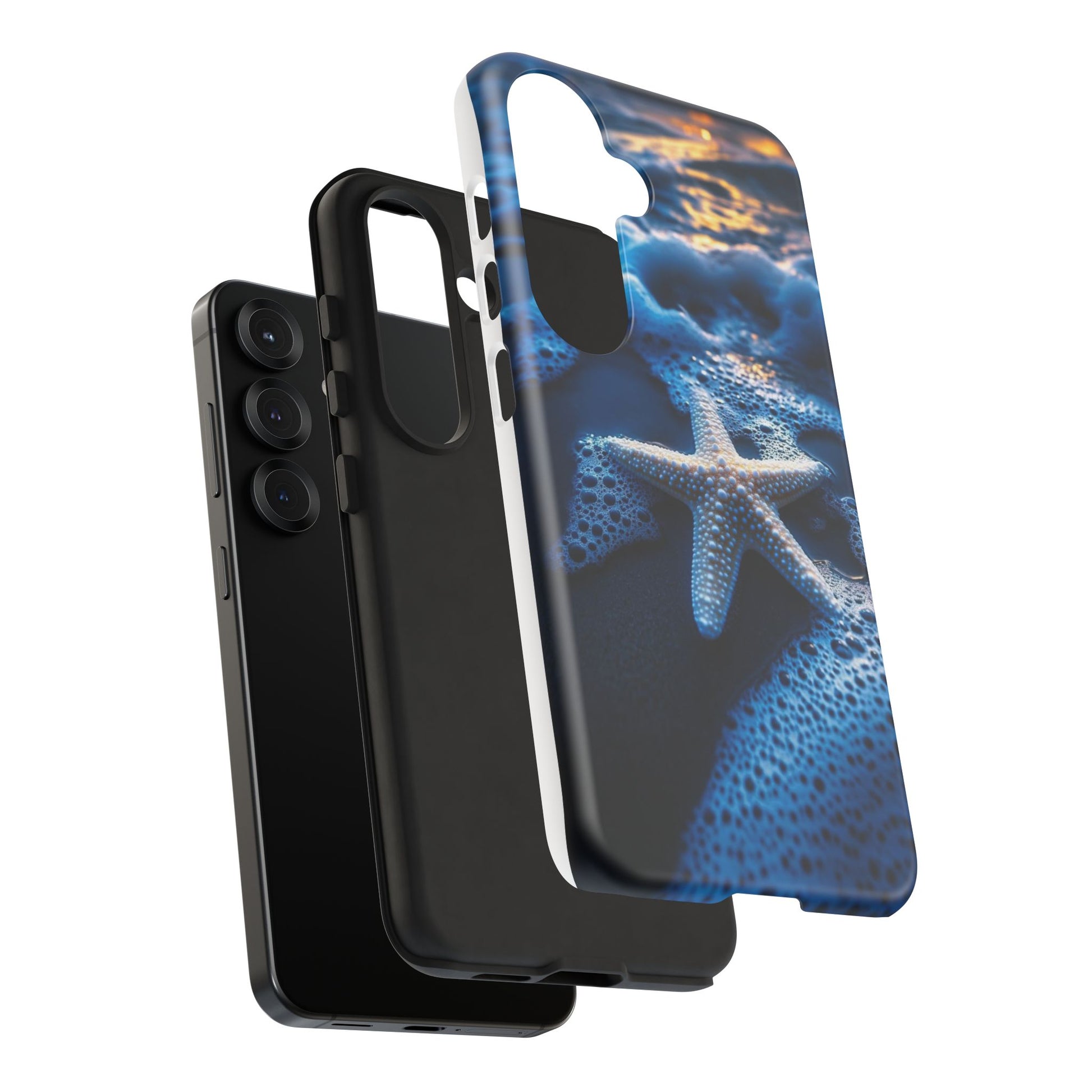 Starfish Beach Tough Cases for iPhones, Samsung, and Pixel