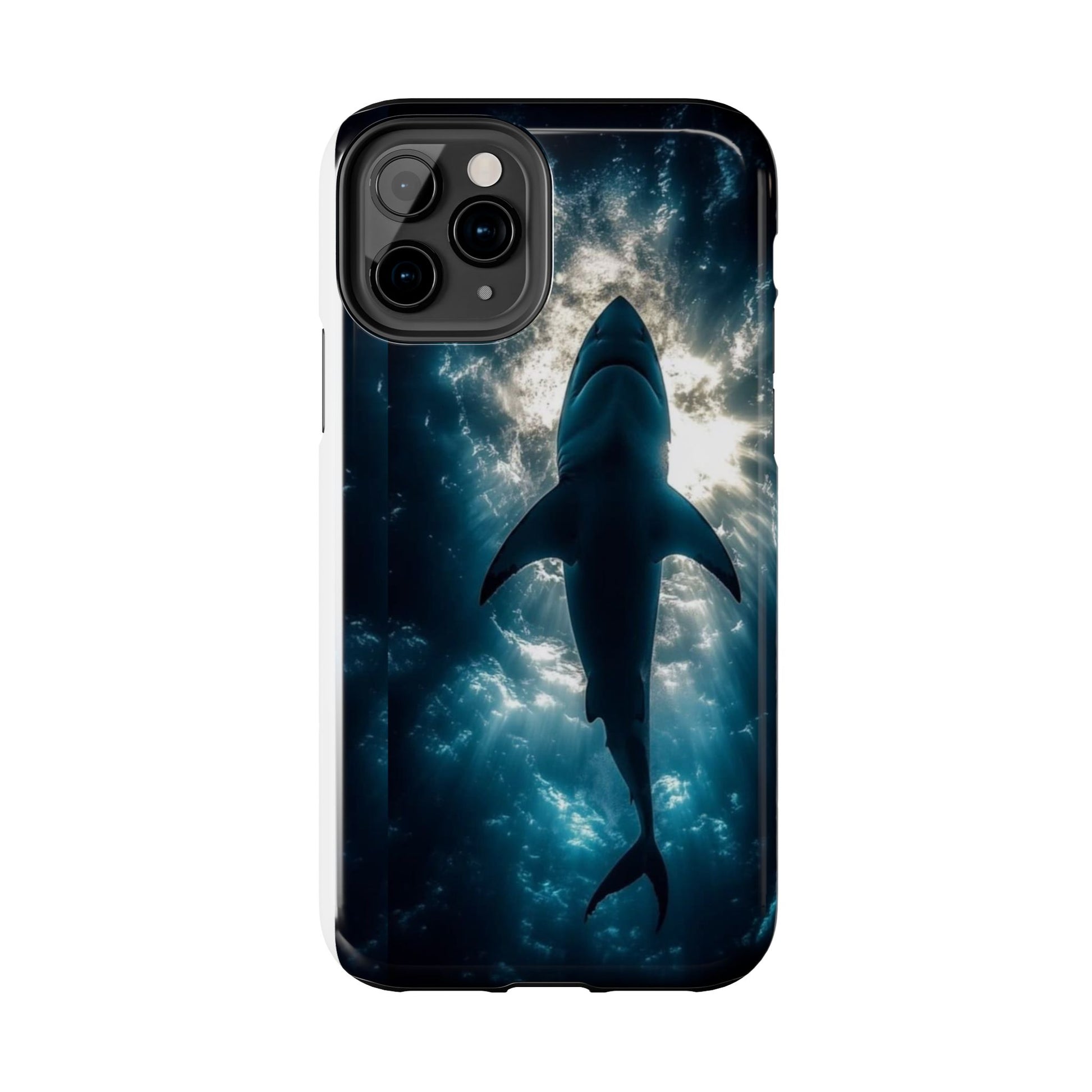 Great White Shark Themed Tough Phone Cases for Iphones & Samsung Phones