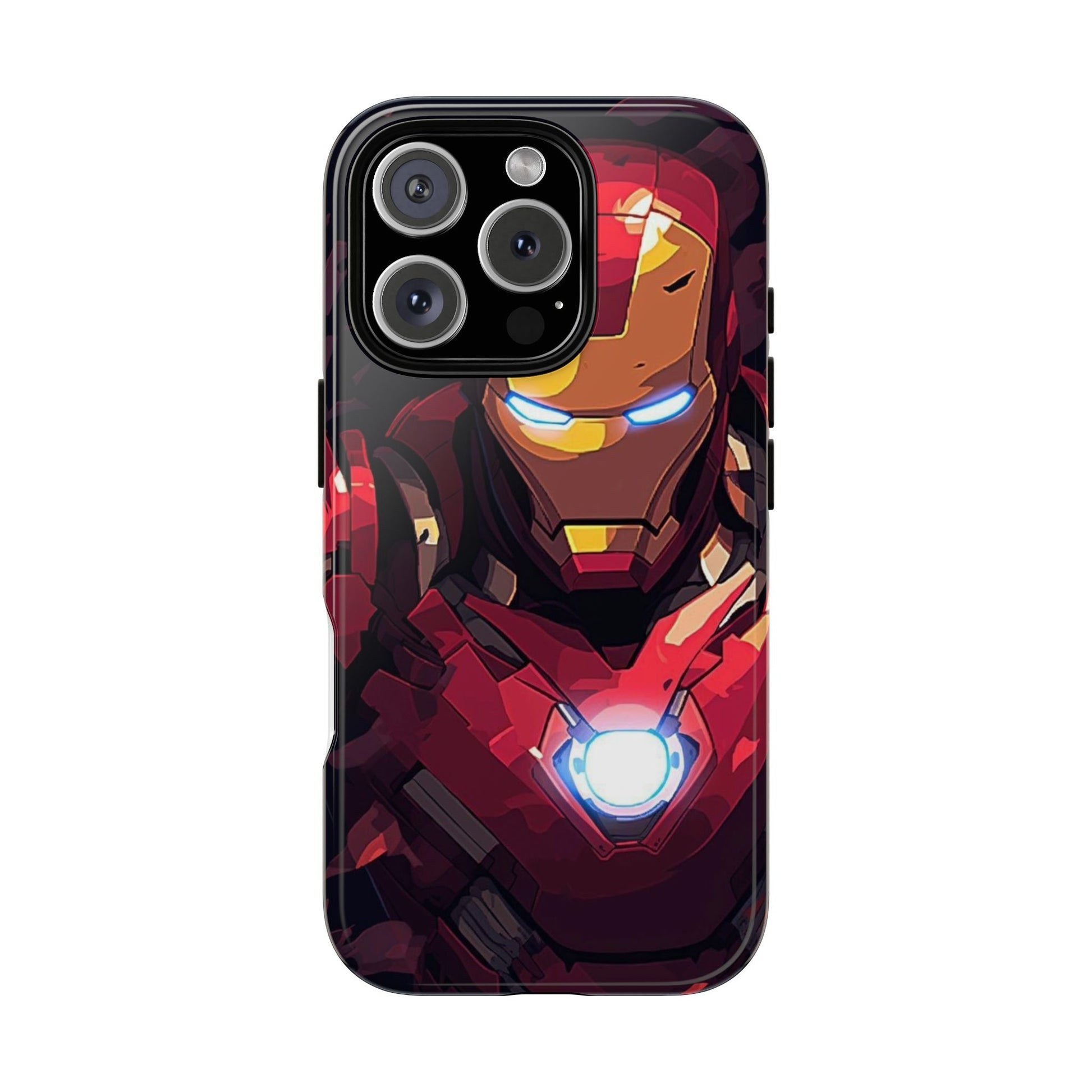 Invincible Iron Man Tough Cases for iPhones, Samsung, and Pixel