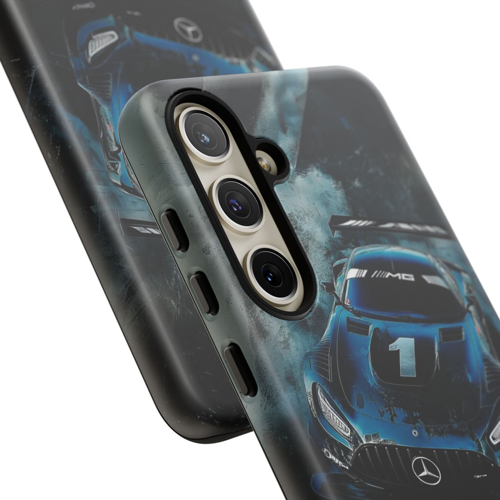 Mercedes AMG Racing Car Tough Cases for iPhones, Samsung, and Pixel
