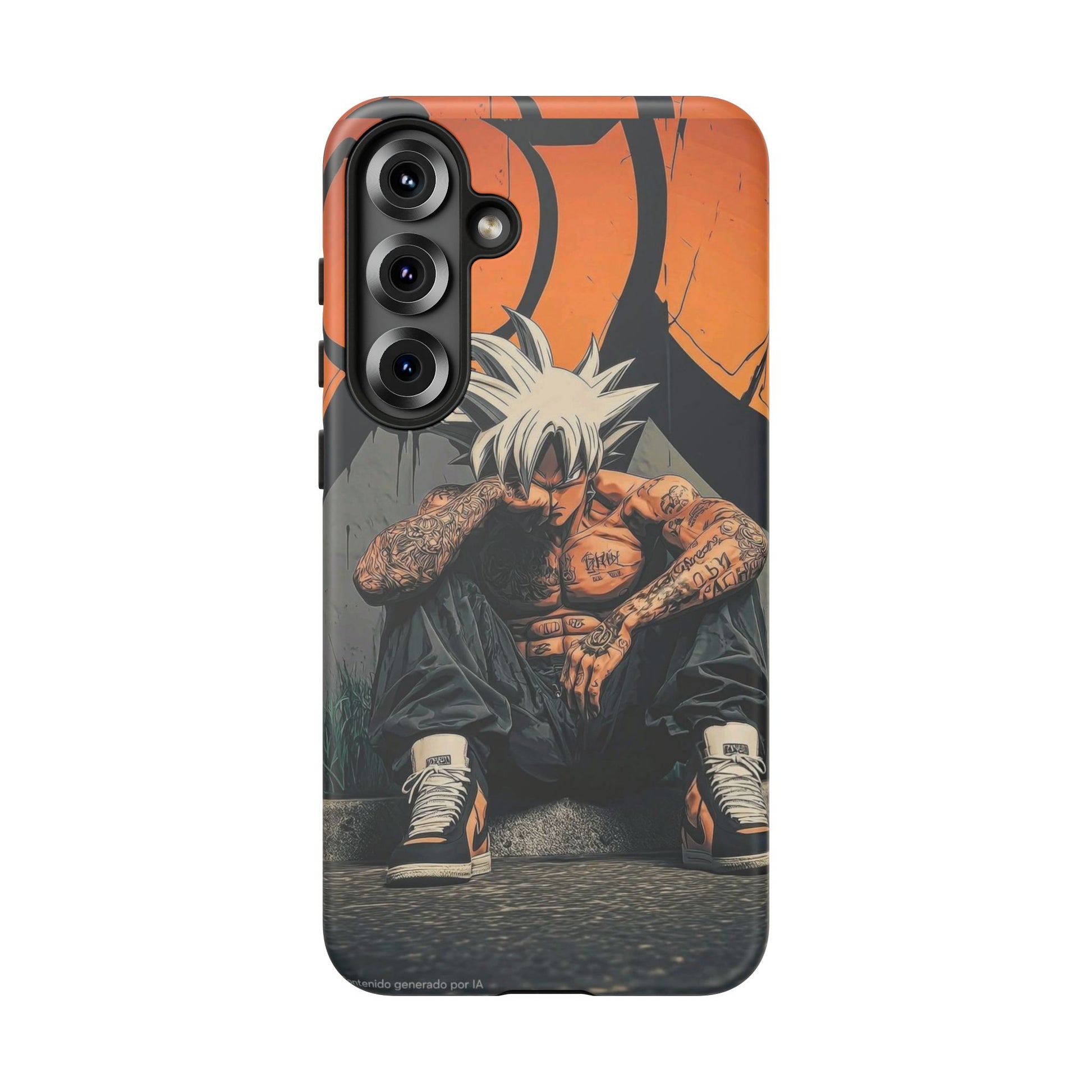 Anime DBZ Thug Tough Cases for iPhones, Samsung, and Pixel