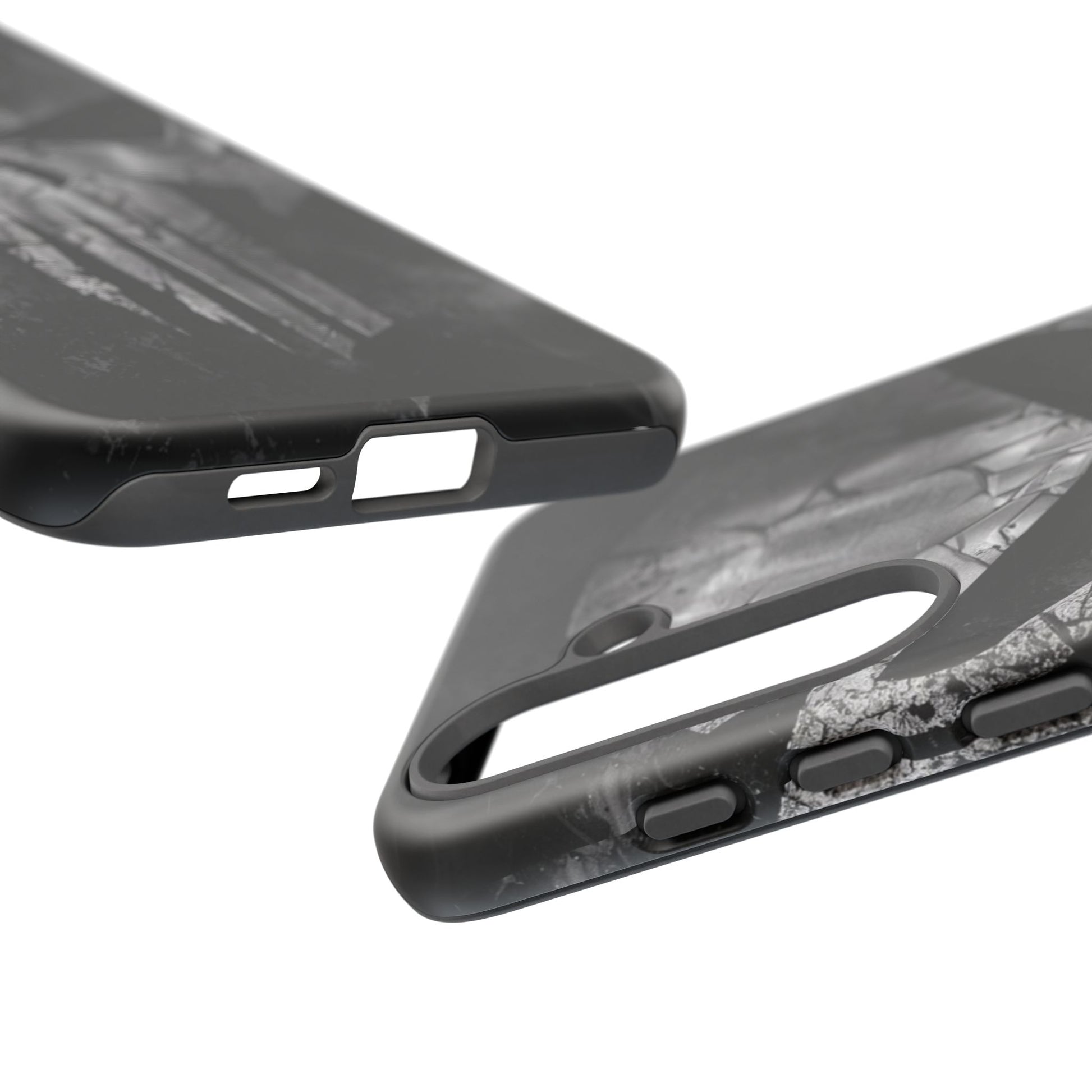 The Punisher Logo Art Tough Cases for iPhones, Samsung, and Pixel