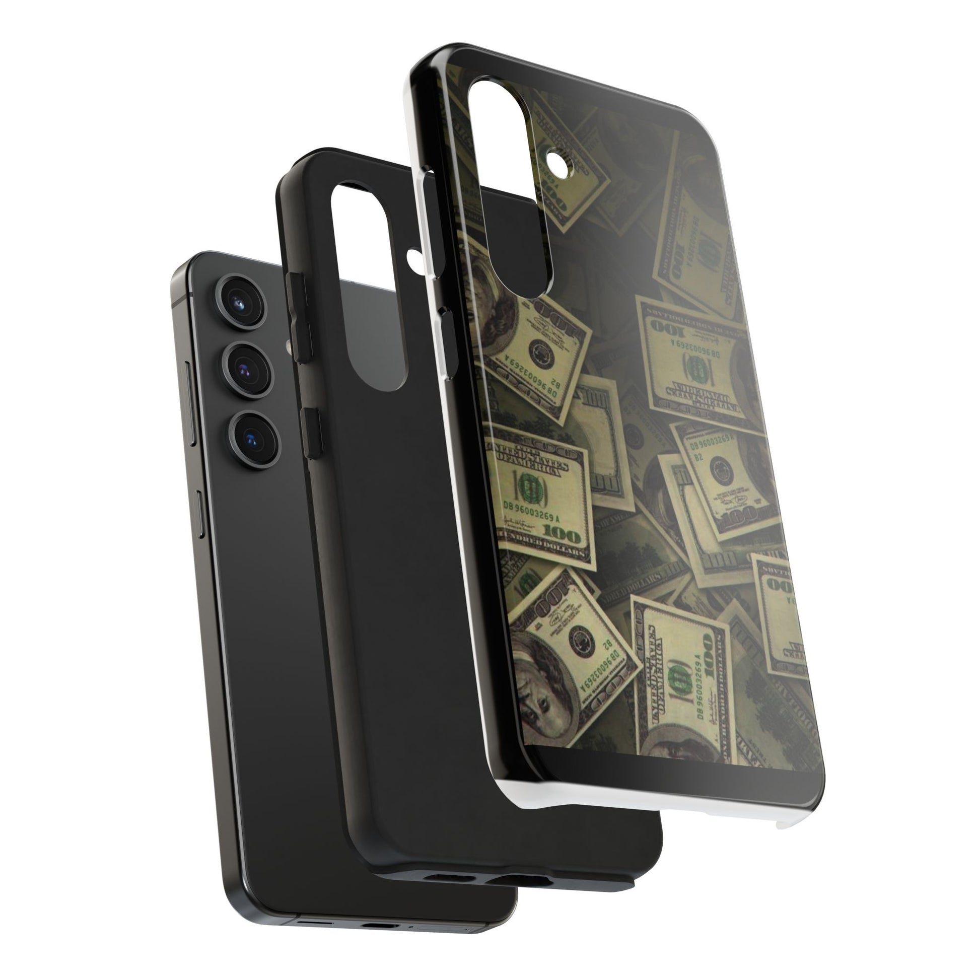Money Pattern Print Theme Phone Case for iPhone & Samsung Galaxy Phones