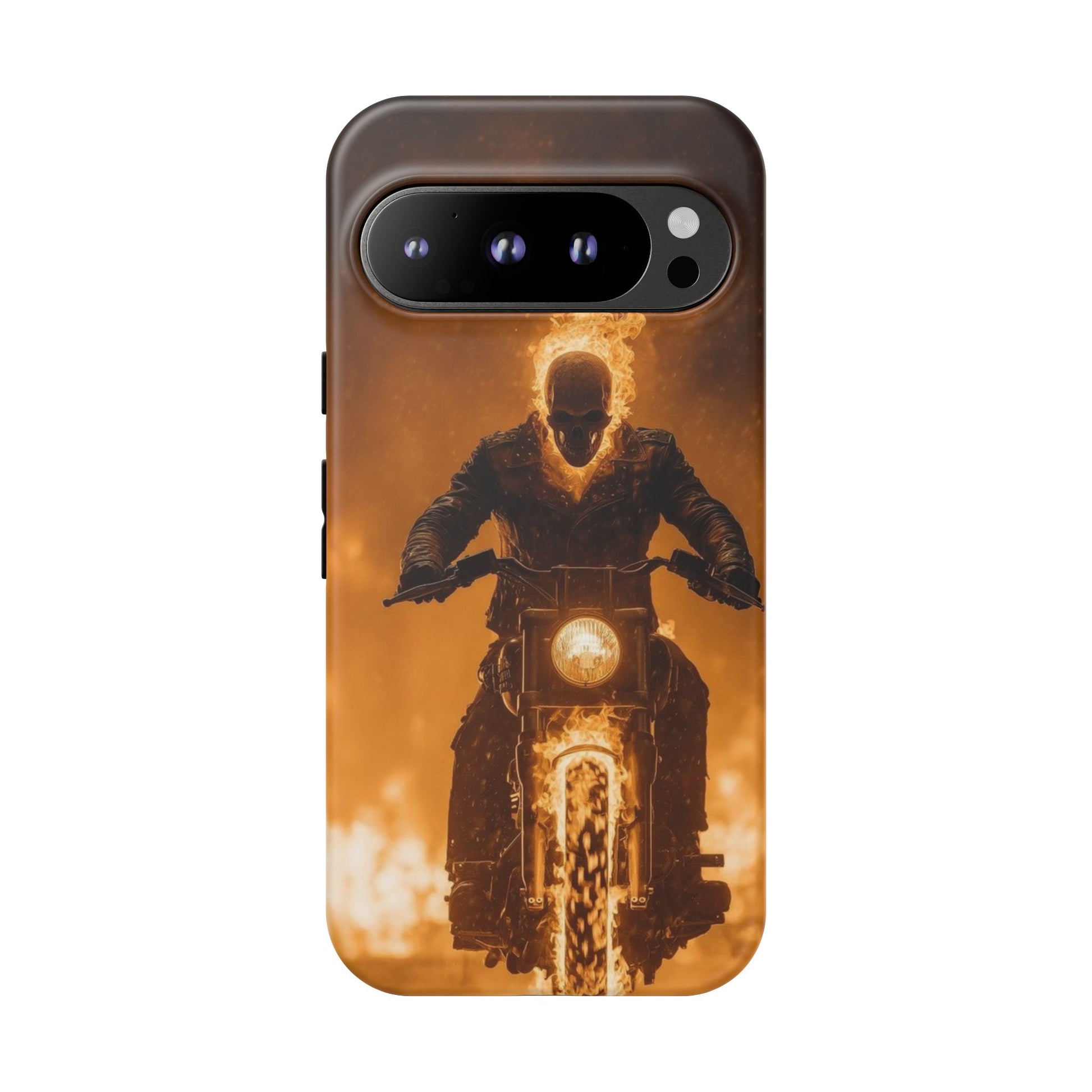 Marvel's Ghostrider Tough Cases for iPhones, Samsung, and Pixel