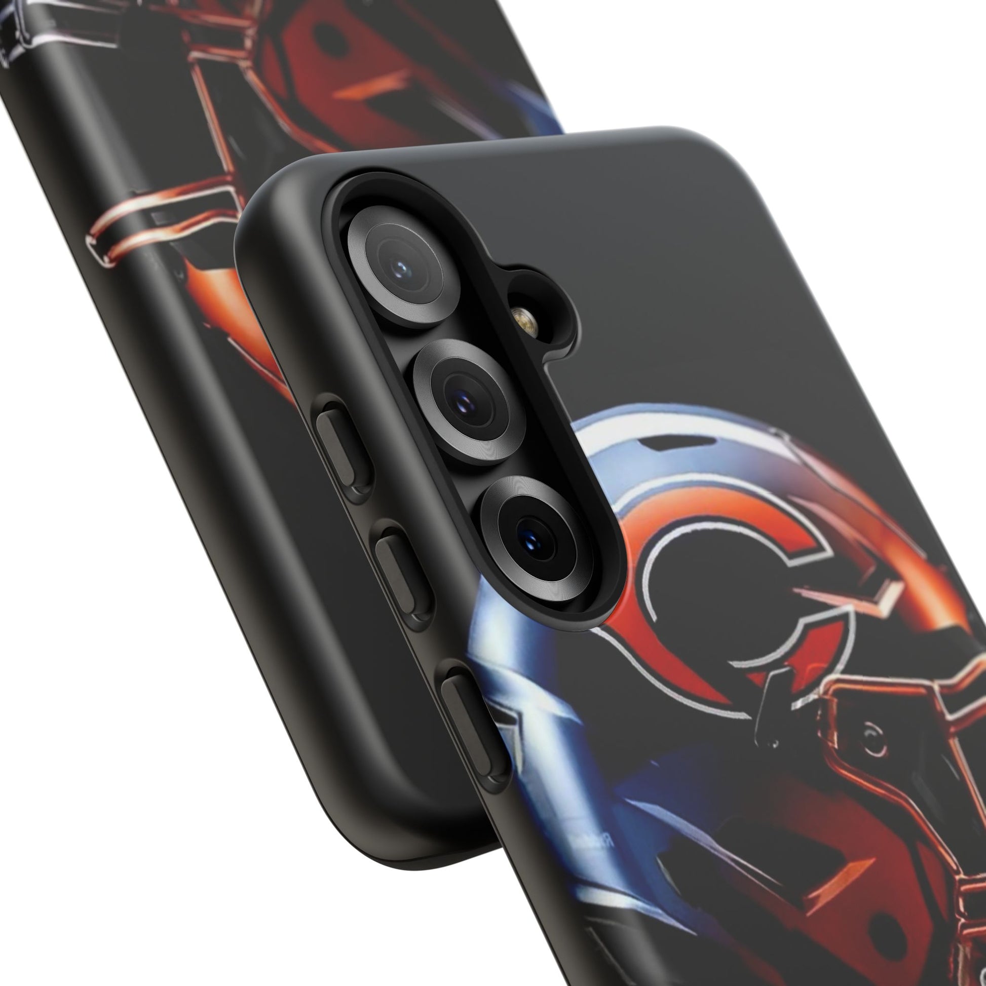 Football Helmet Chicago Bears Phone Case, Tough Cases for iPhones, Samsung, and Pixel