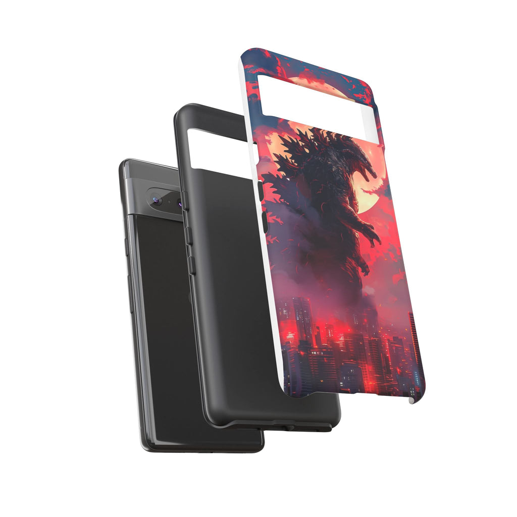 King of Monsters Godzilla Tough Phone Cases for iPhones, Samsung, and Pixel