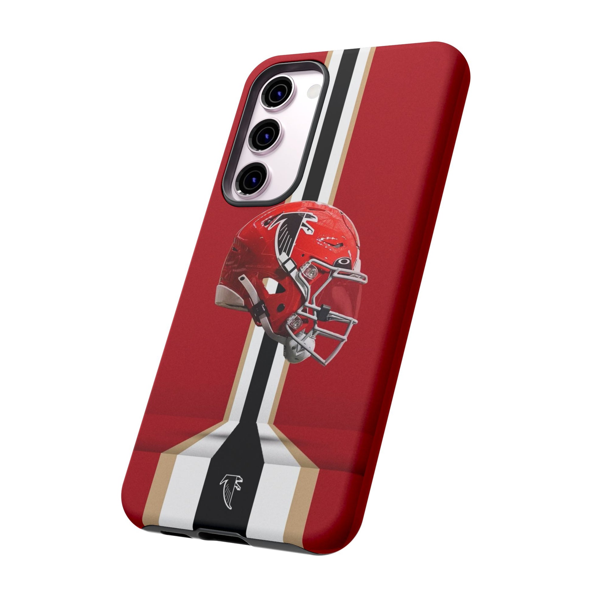 Atlanta Falcons Football Helmet Logo Tough Cases for iPhones, Samsung, and Pixel