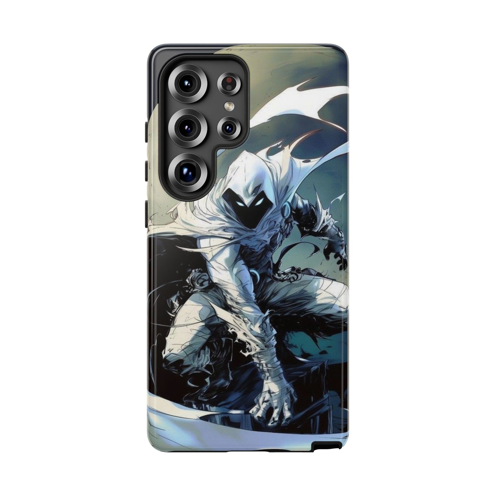 Moon Knight Tough Cases for iPhones, Samsung, and Pixel