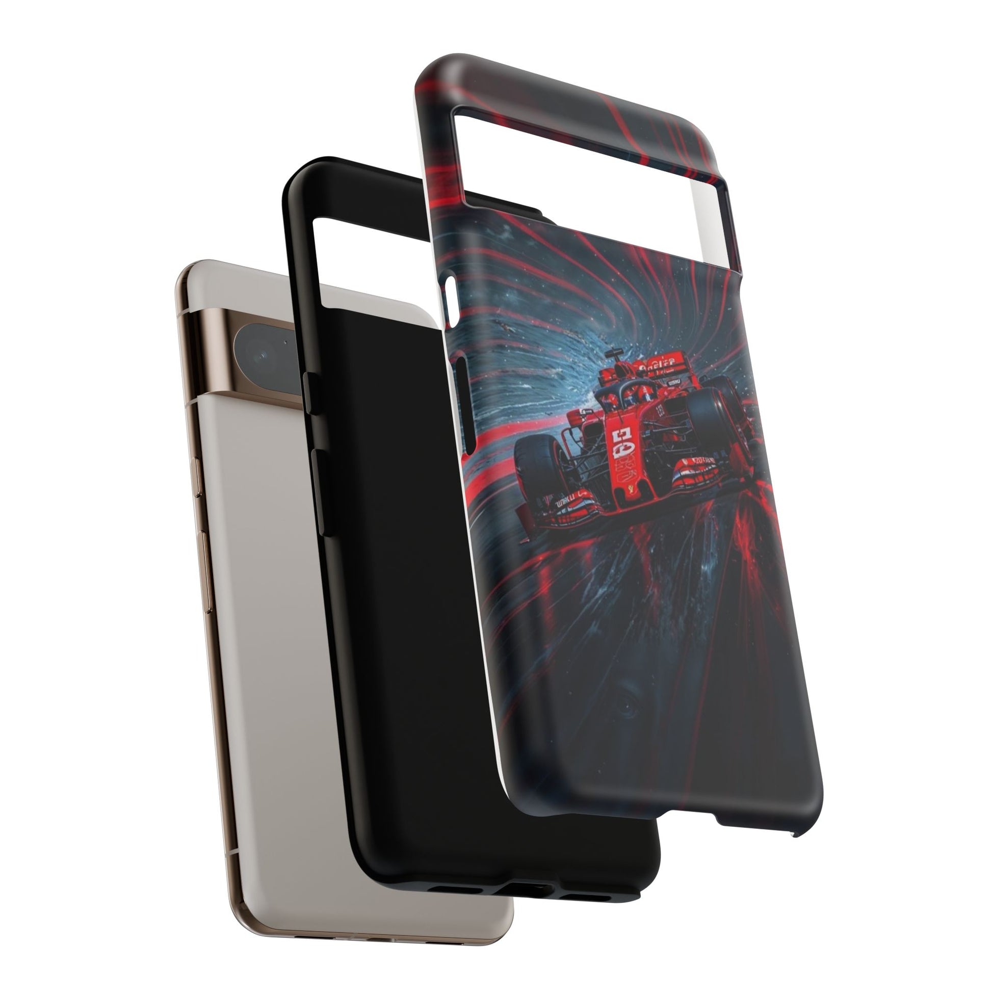 F1 Formula Race Car Phone Case, Tough Cases for iPhones, Samsung, and Pixel