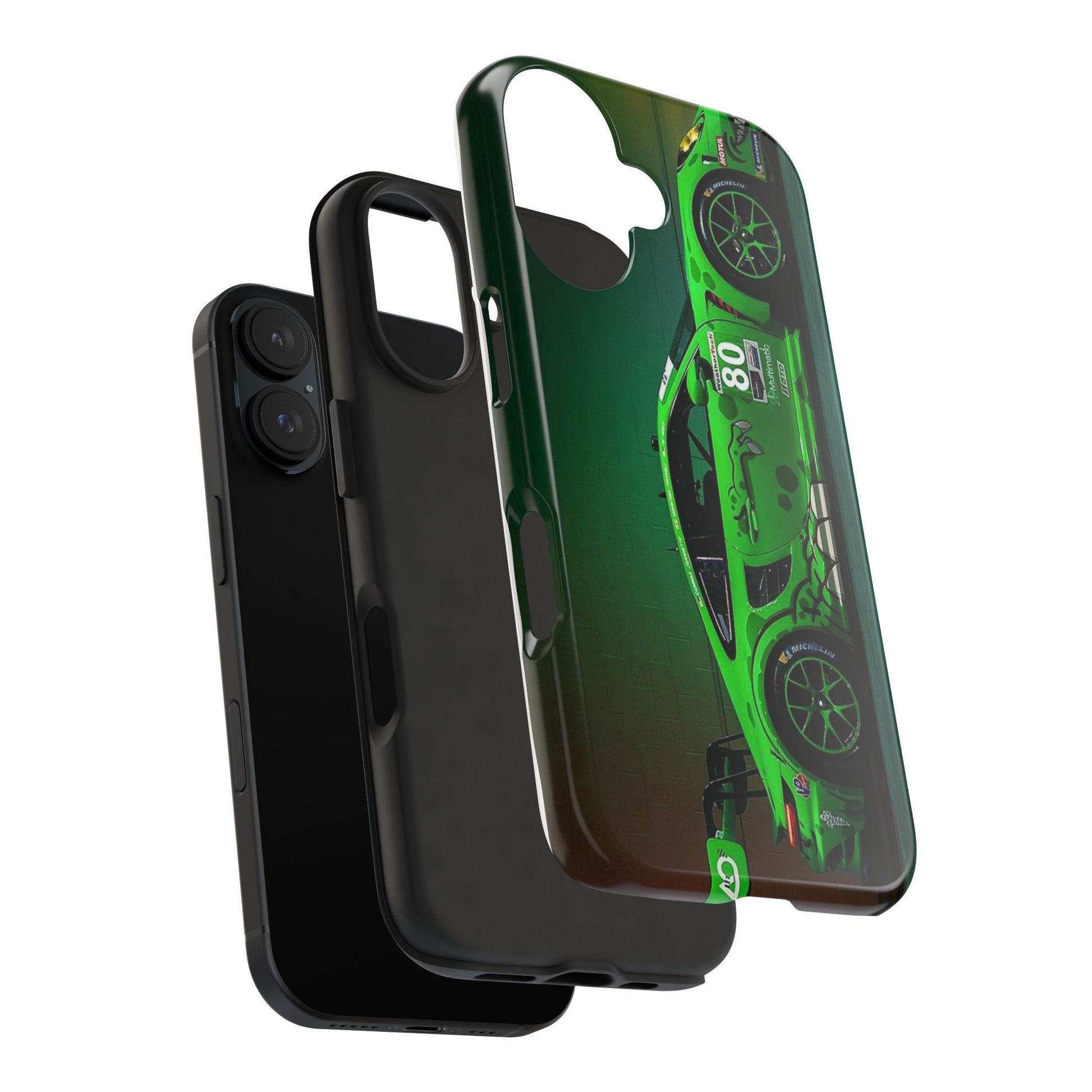 Racing Style Porsche GT Tough Phone Cases for Iphones & Samsung Phones Durable