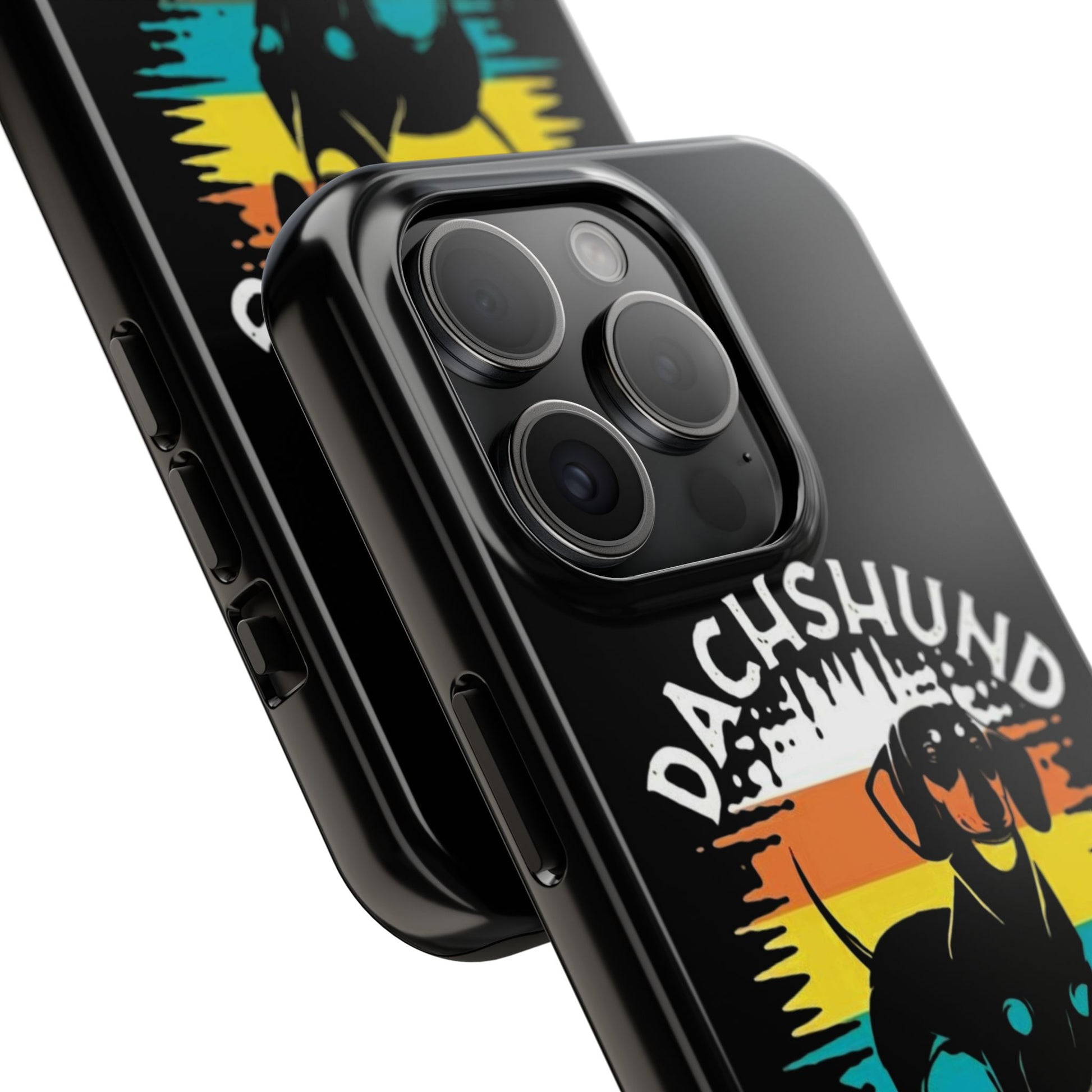 Dachshund Boss Theme Phone Cases for iPhones & Samsung Phones