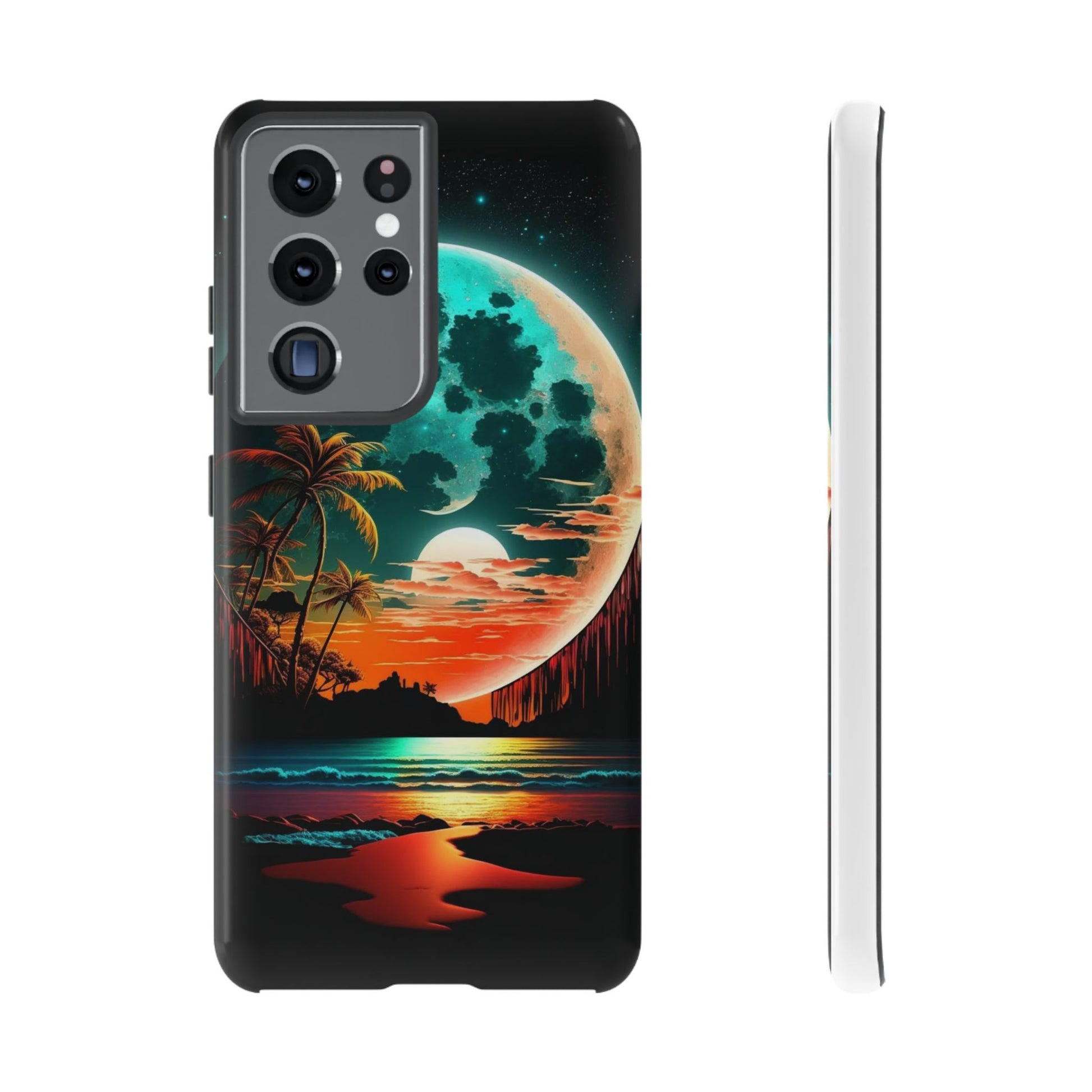 Fantasy Beach Sunset Landscape Phone Case for iPhone, Samsung Galaxy, & Pixel Phones