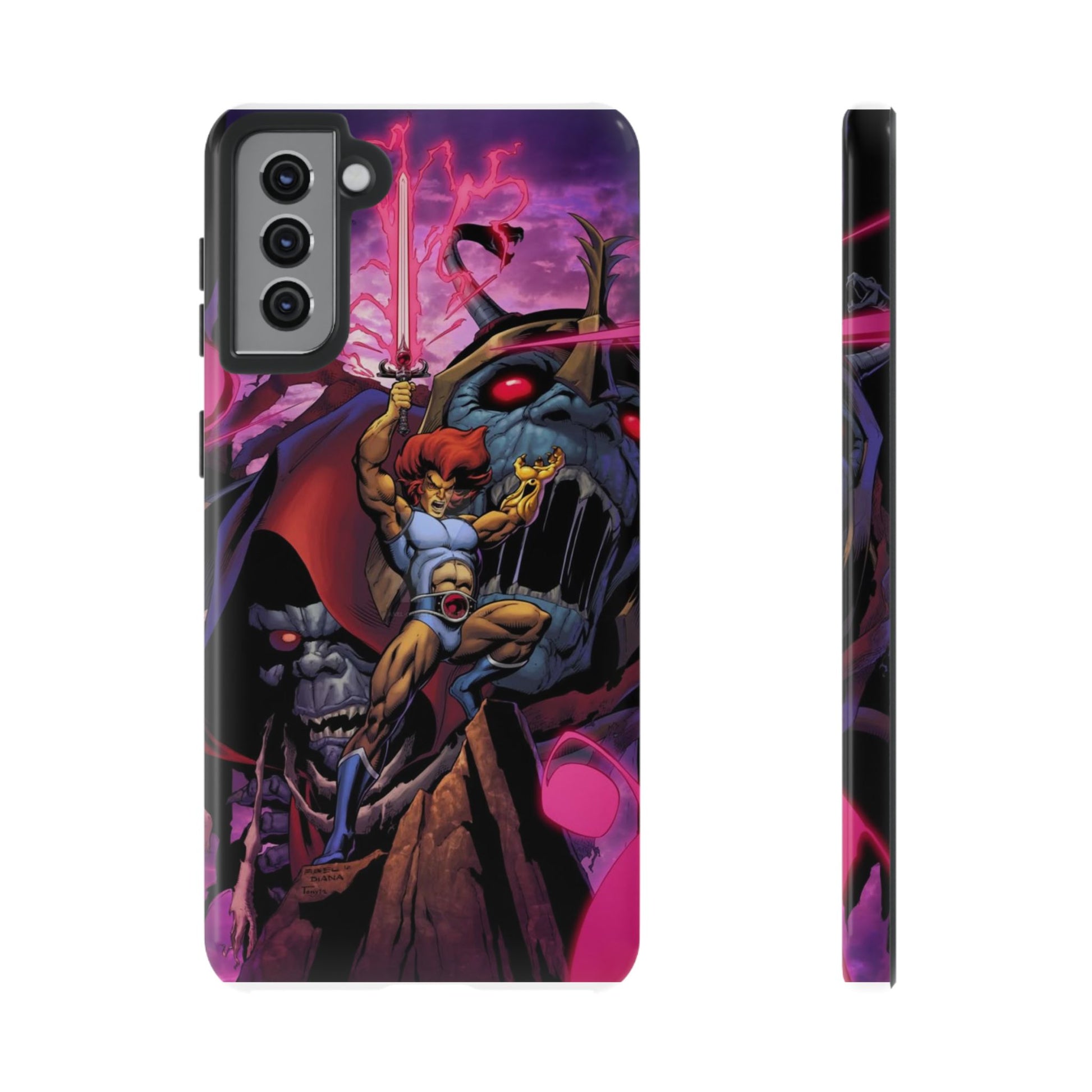 Thundercats Lion O x Mumra Tough Cases for iPhones, Samsung, and Pixel