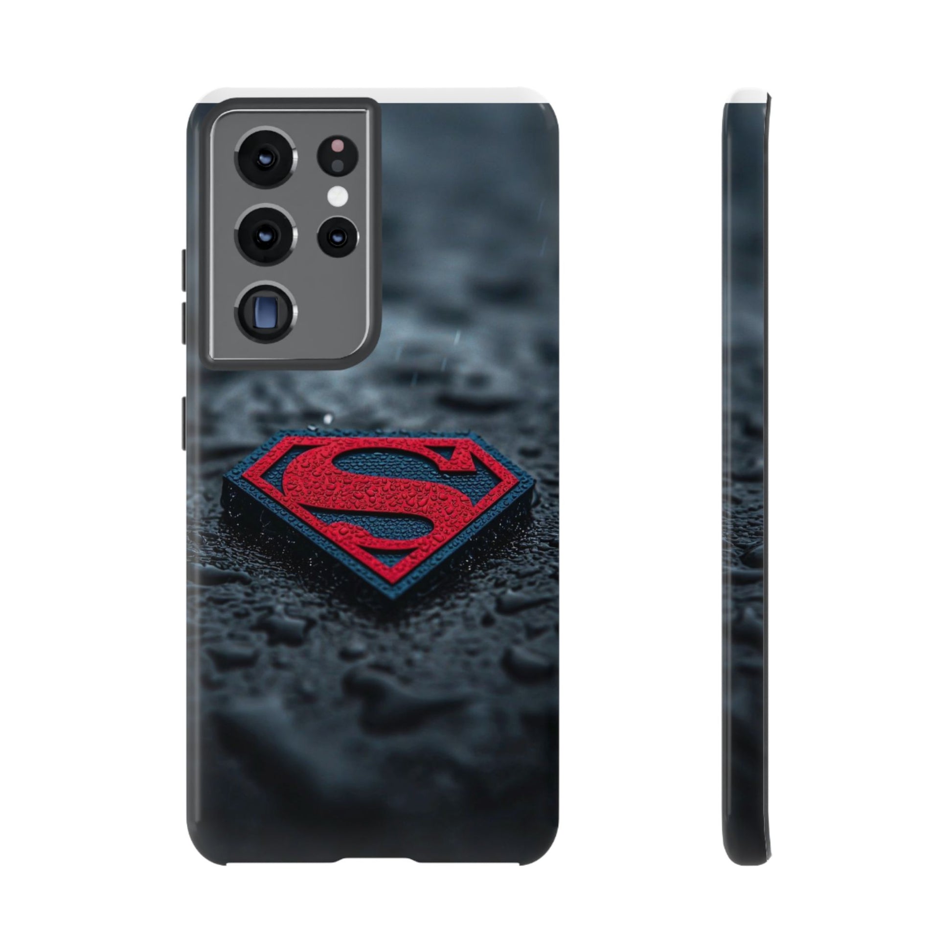 Superman Logo Tough Cases for iPhones, Samsung, and Pixel