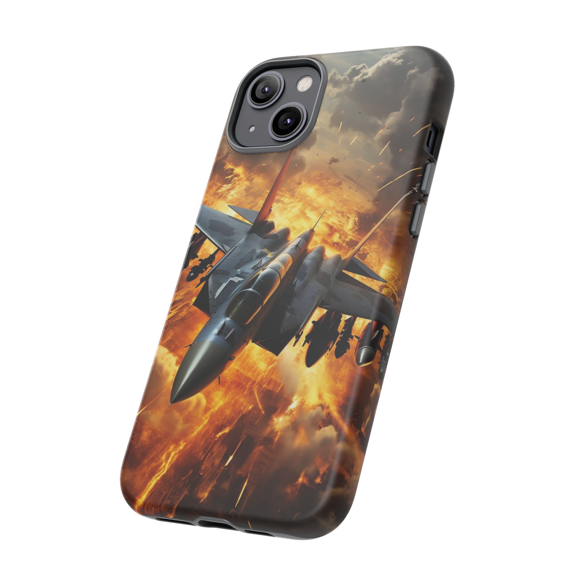 F-15 Fighter Jet Tough Cases for iPhones, Samsung, and Pixel