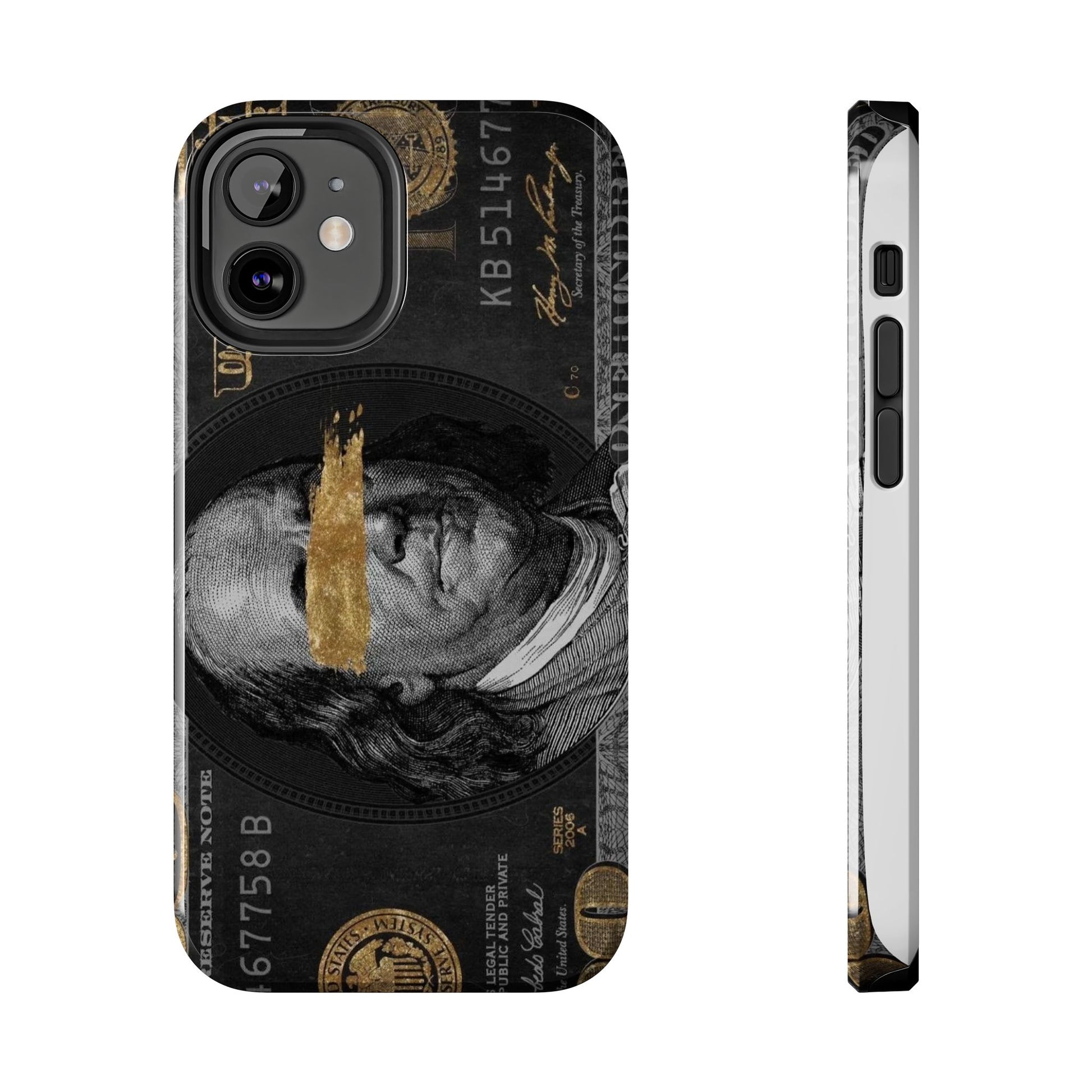 Hundred Dollar Bill Phone Cases for Iphones & Samsung Durable