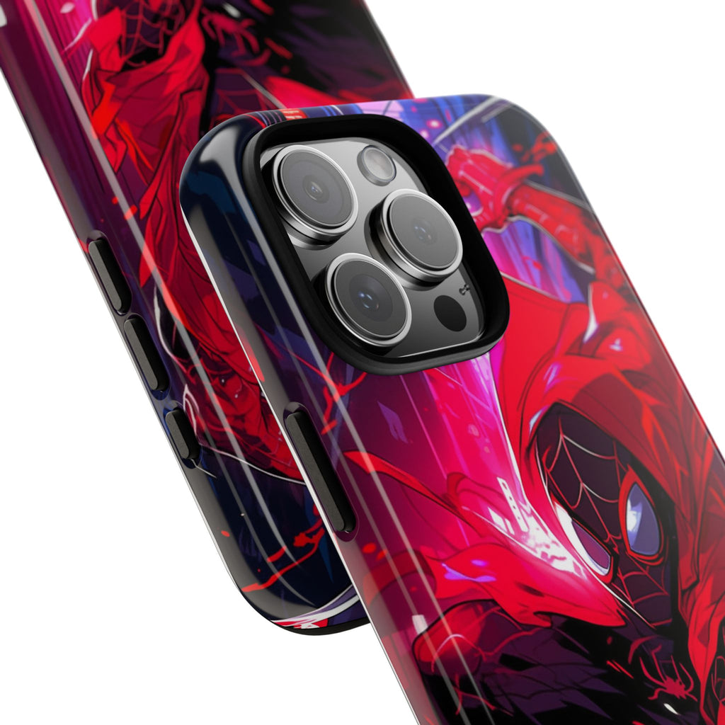 Miles Morales Spiderman Phone Case, Tough Cases for iPhones, Samsung, and Pixel