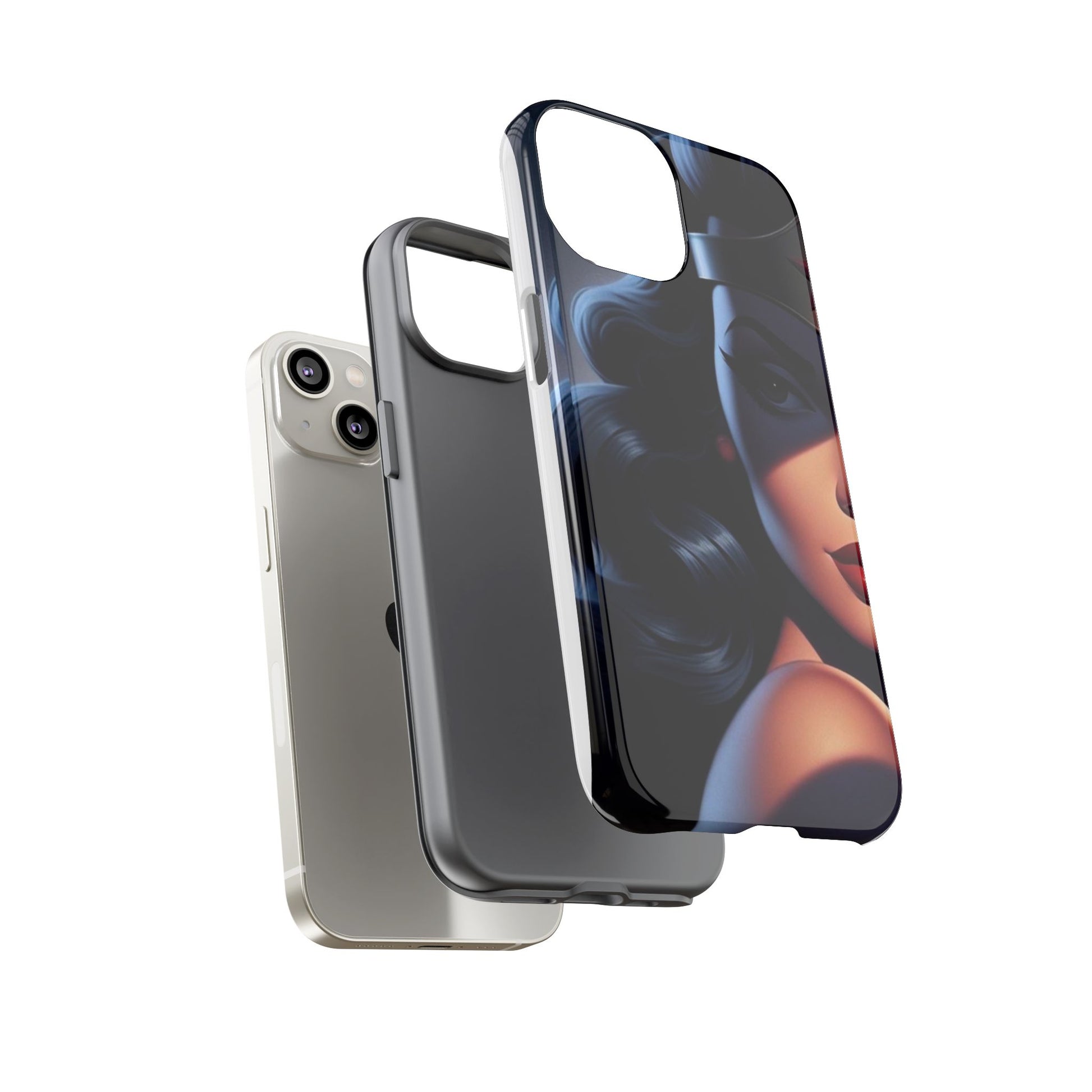 Classic Comics Wonder Woman Tough Cases for iPhones, Samsung, and Pixel