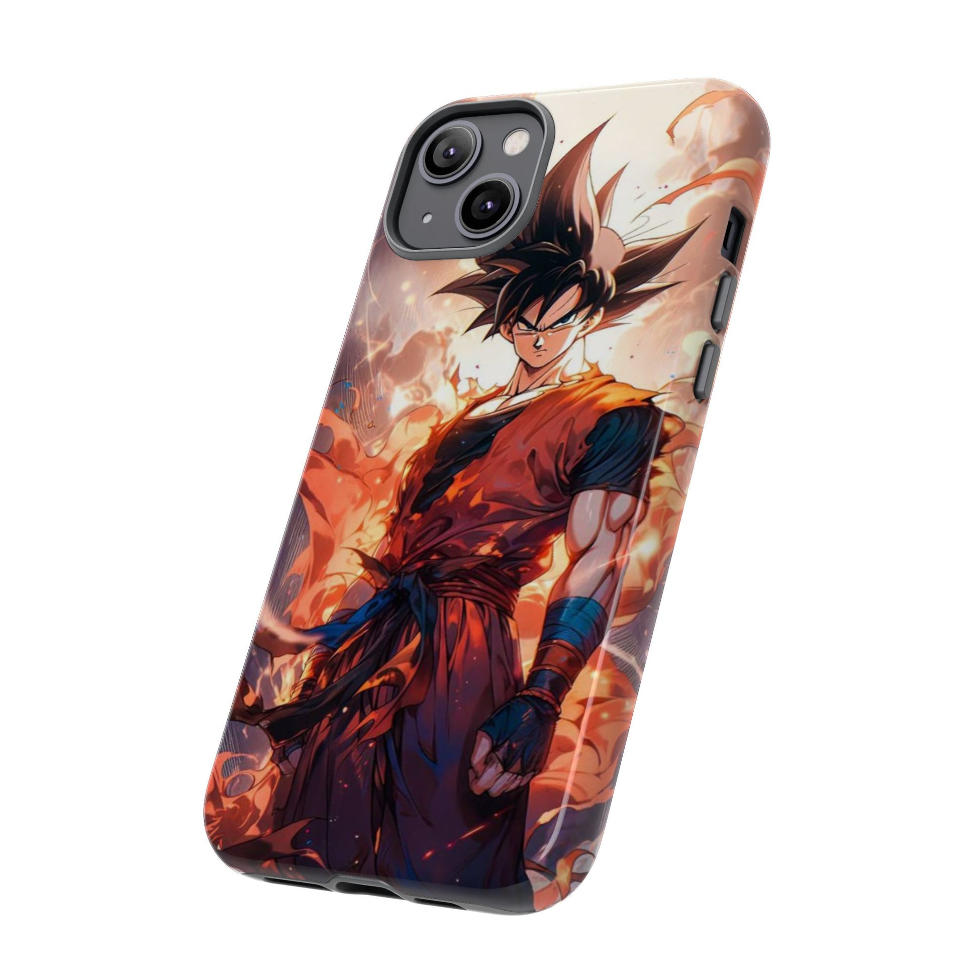 Anime Manga Dragon Ball Z Goku Tough Cases for iPhones, Samsung, and Pixel