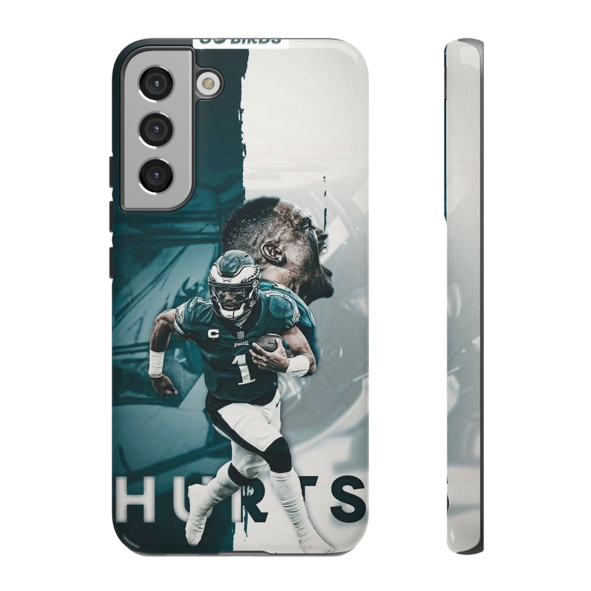 Jalen Hurts Eagles Football Tough Cases for iPhones, Samsung, and Pixel