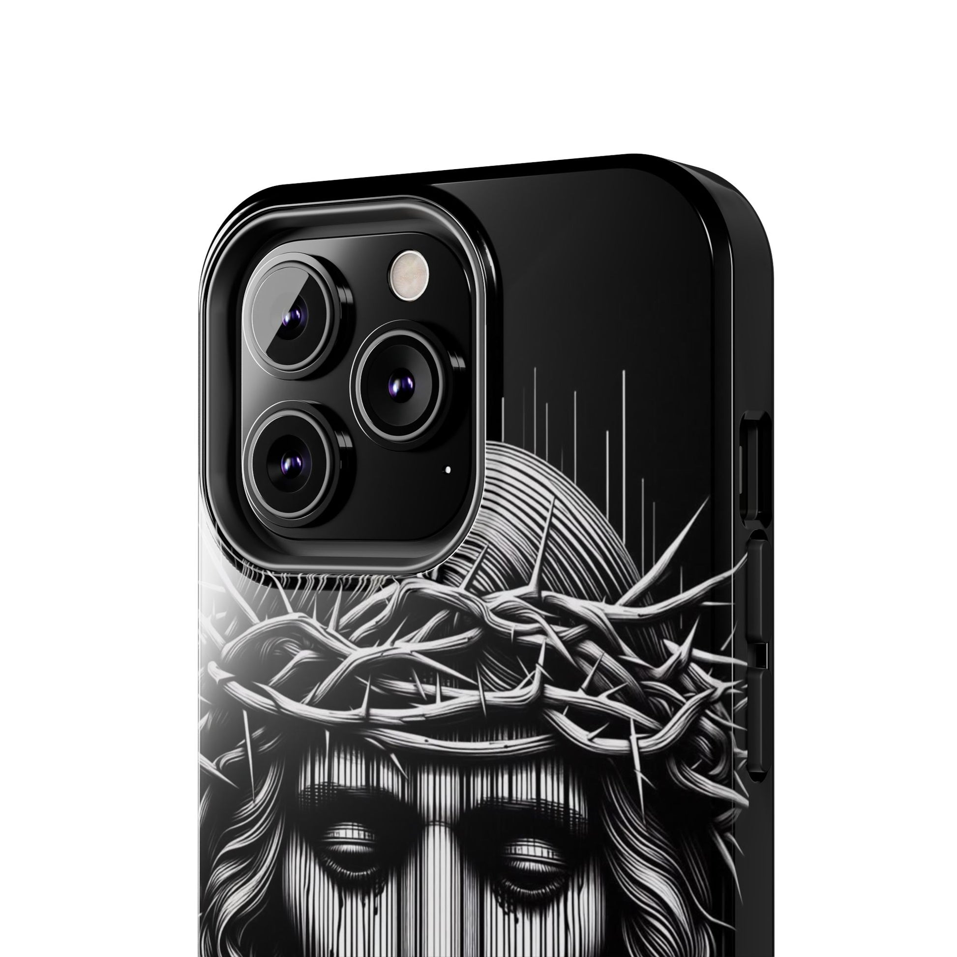 Jesus The King Crown Christian Phone Cases for iPhones & Samsung Phones