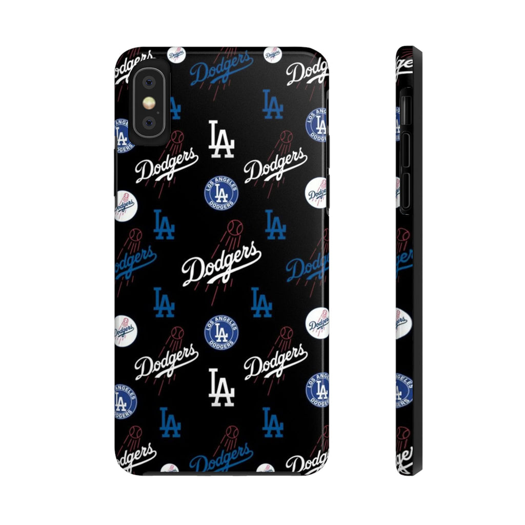 Dodgers Baseball Pattern Phone Cases for Iphones & Samsung Phones Durable
