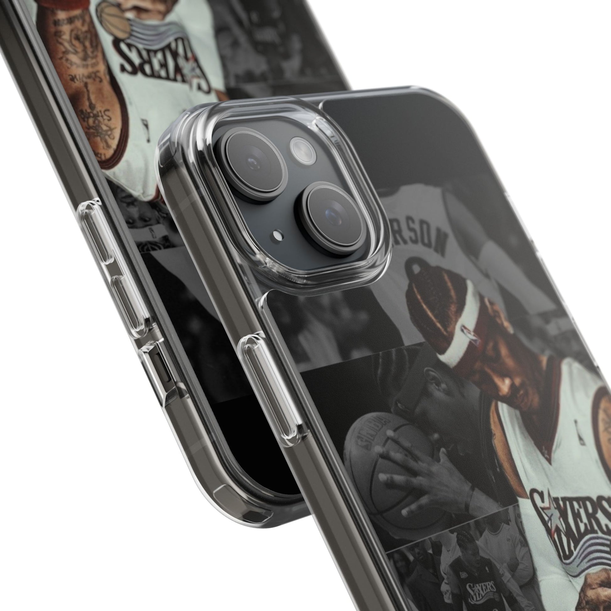 Basketball Phone Case, Iverson Theme, iPhone Samsung, Sports Fan Gift,