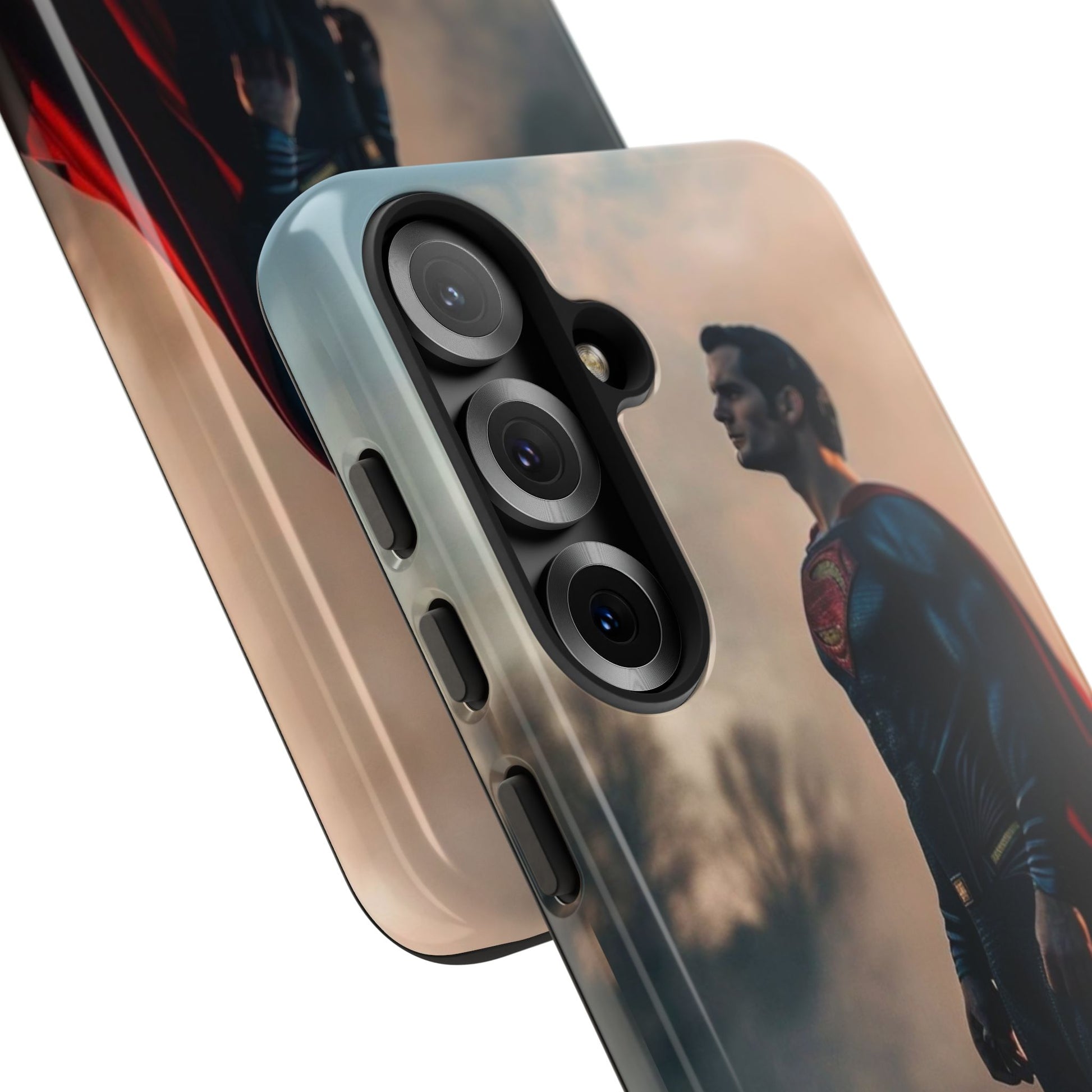 Henry Cavil Superman Tough Cases for iPhones, Samsung, and Pixel
