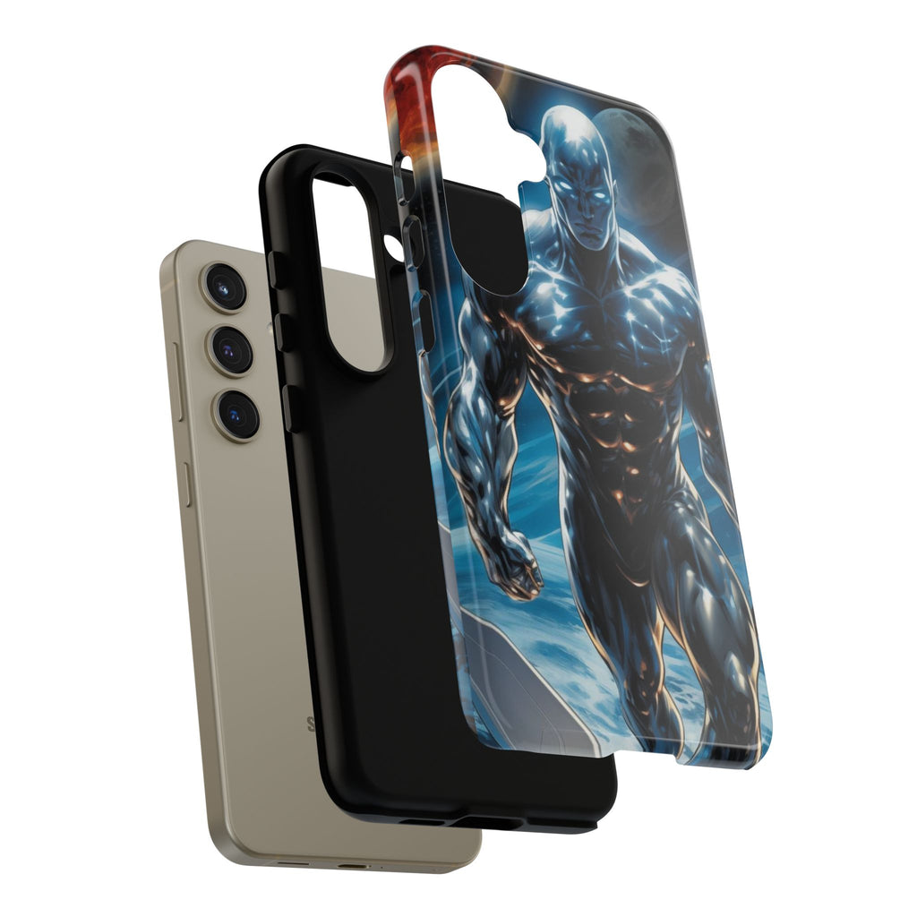 The Silver Surfer Comic Art Phone Case, Tough Cases for iPhones, Samsung, and Pixel