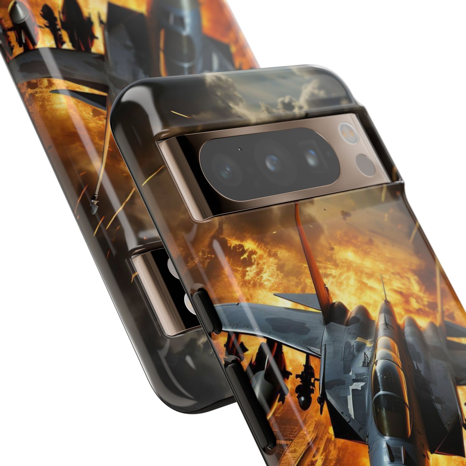 F-15 Fighter Jet Tough Cases for iPhones, Samsung, and Pixel