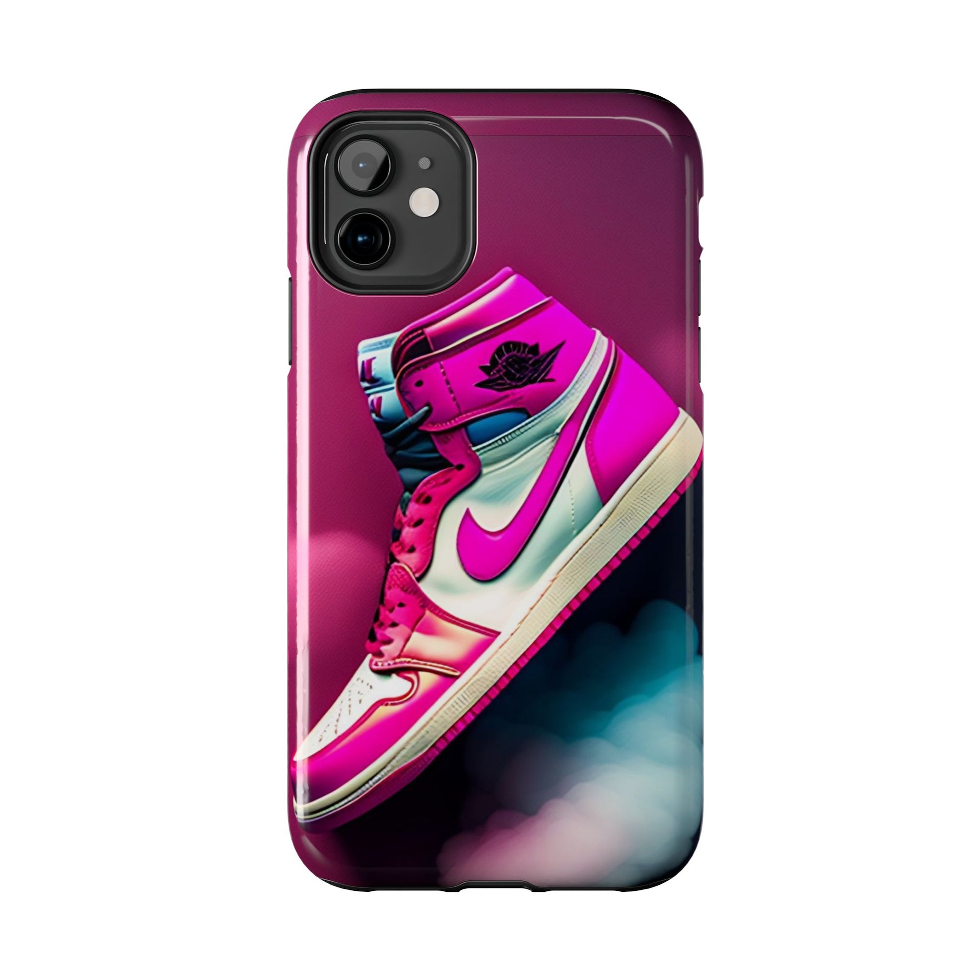 Pink Jordan Sneakers Phone Cases for iPhones & Samsung Phones
