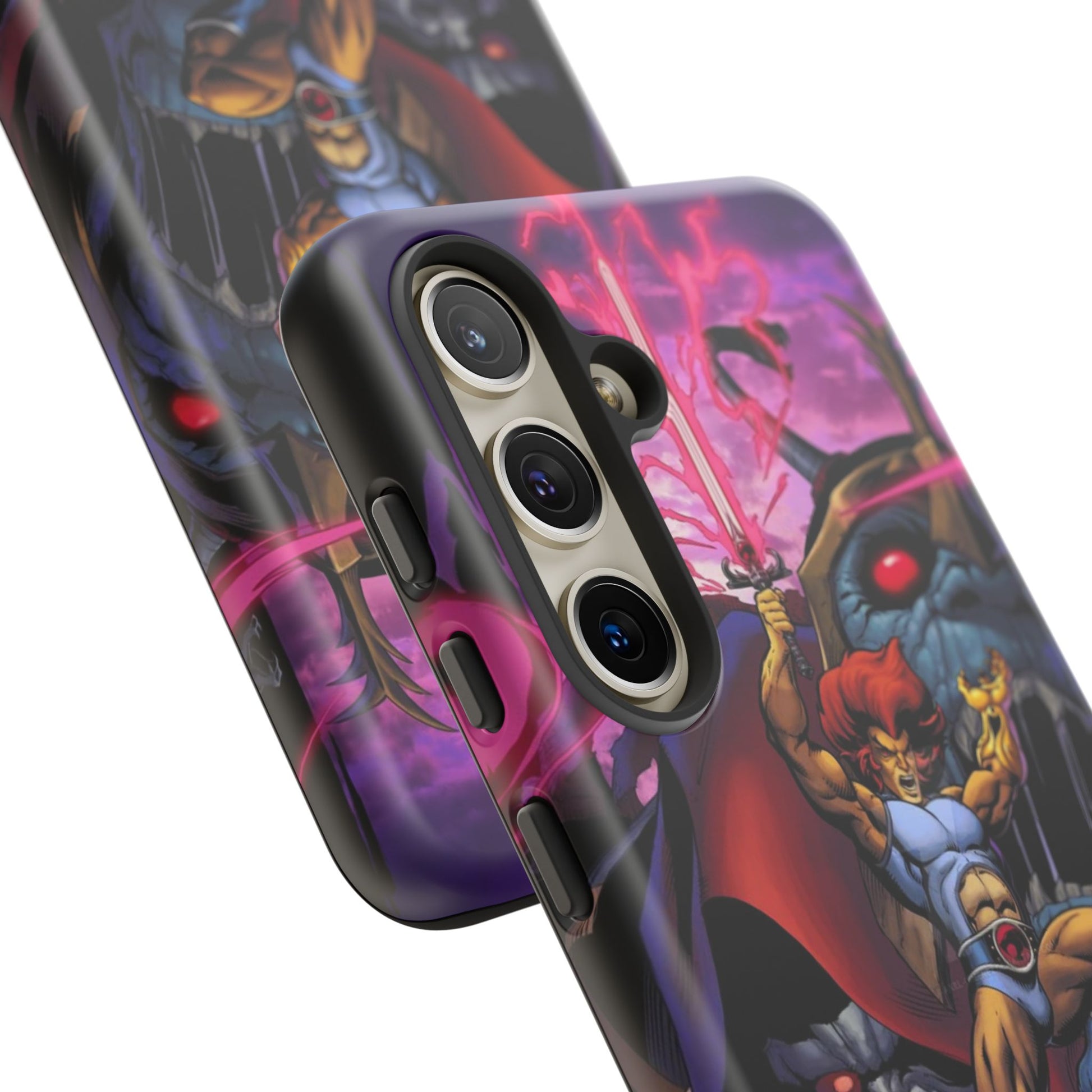 Thundercats Lion O x Mumra Tough Cases for iPhones, Samsung, and Pixel