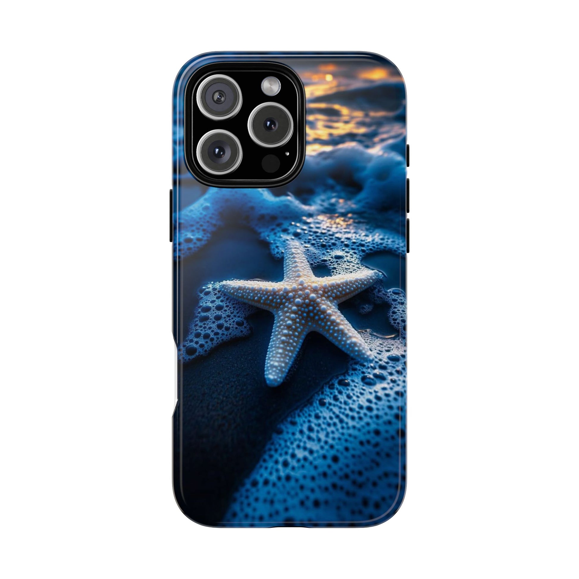 Starfish Beach Tough Cases for iPhones, Samsung, and Pixel