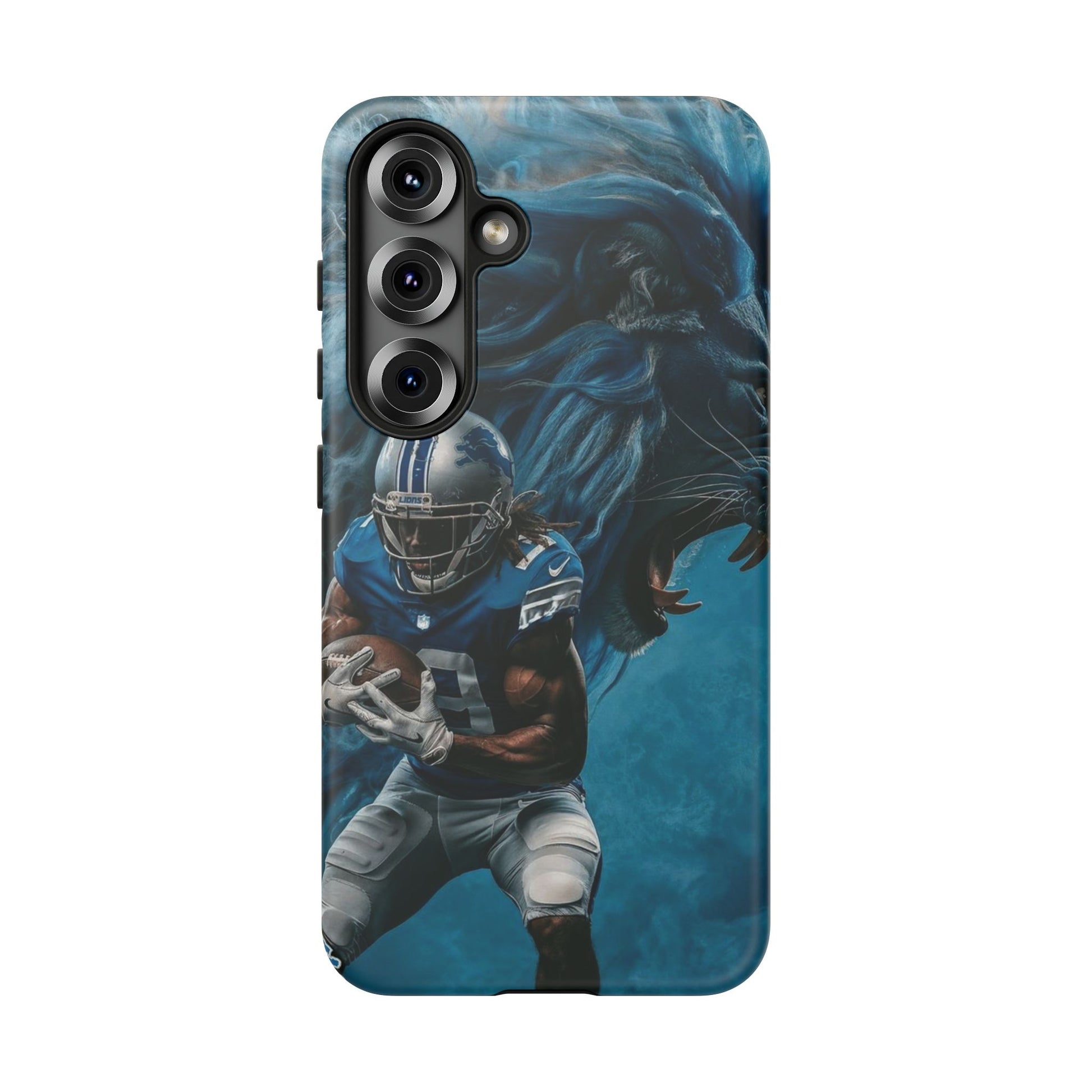 Detroit Lions Player Football Phone Case, Tough Cases for iPhones, Samsung, and Pixel