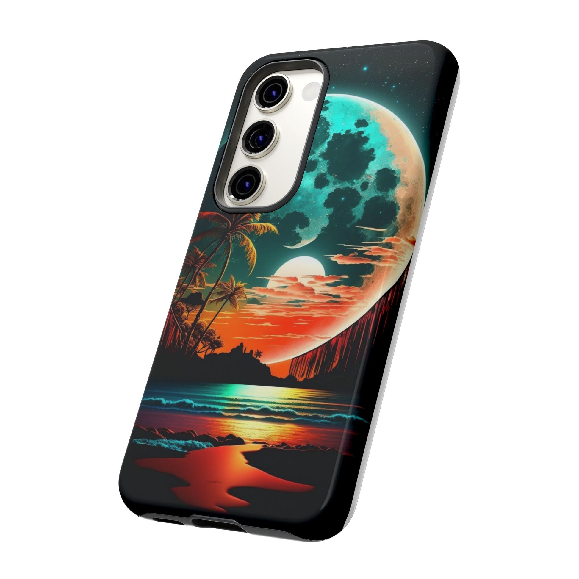 Fantasy Beach Sunset Landscape Phone Case for iPhone, Samsung Galaxy, & Pixel Phones